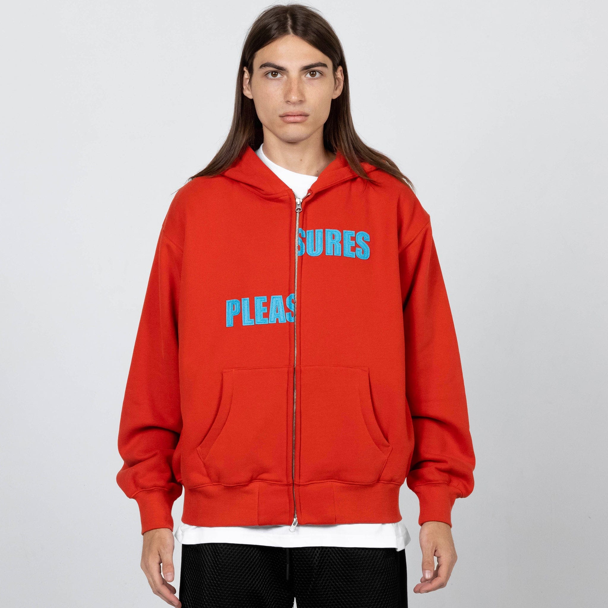 Pleasures EVOLUTION ZIP UP HOODIE