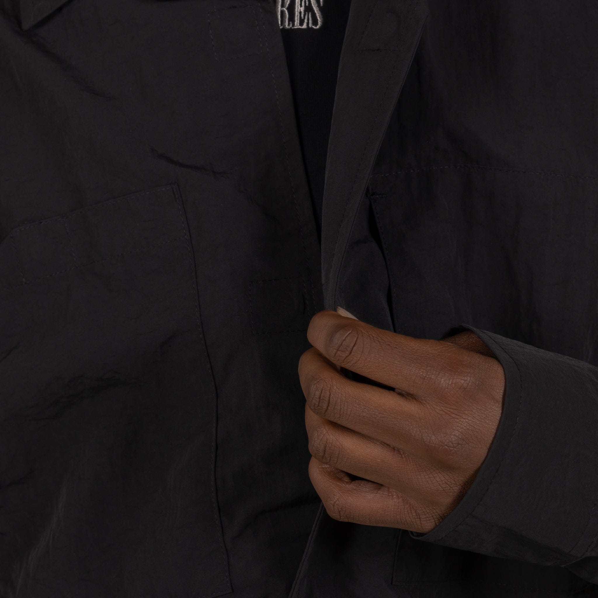 Pleasures STARE LS OVERSHIRT (Black)