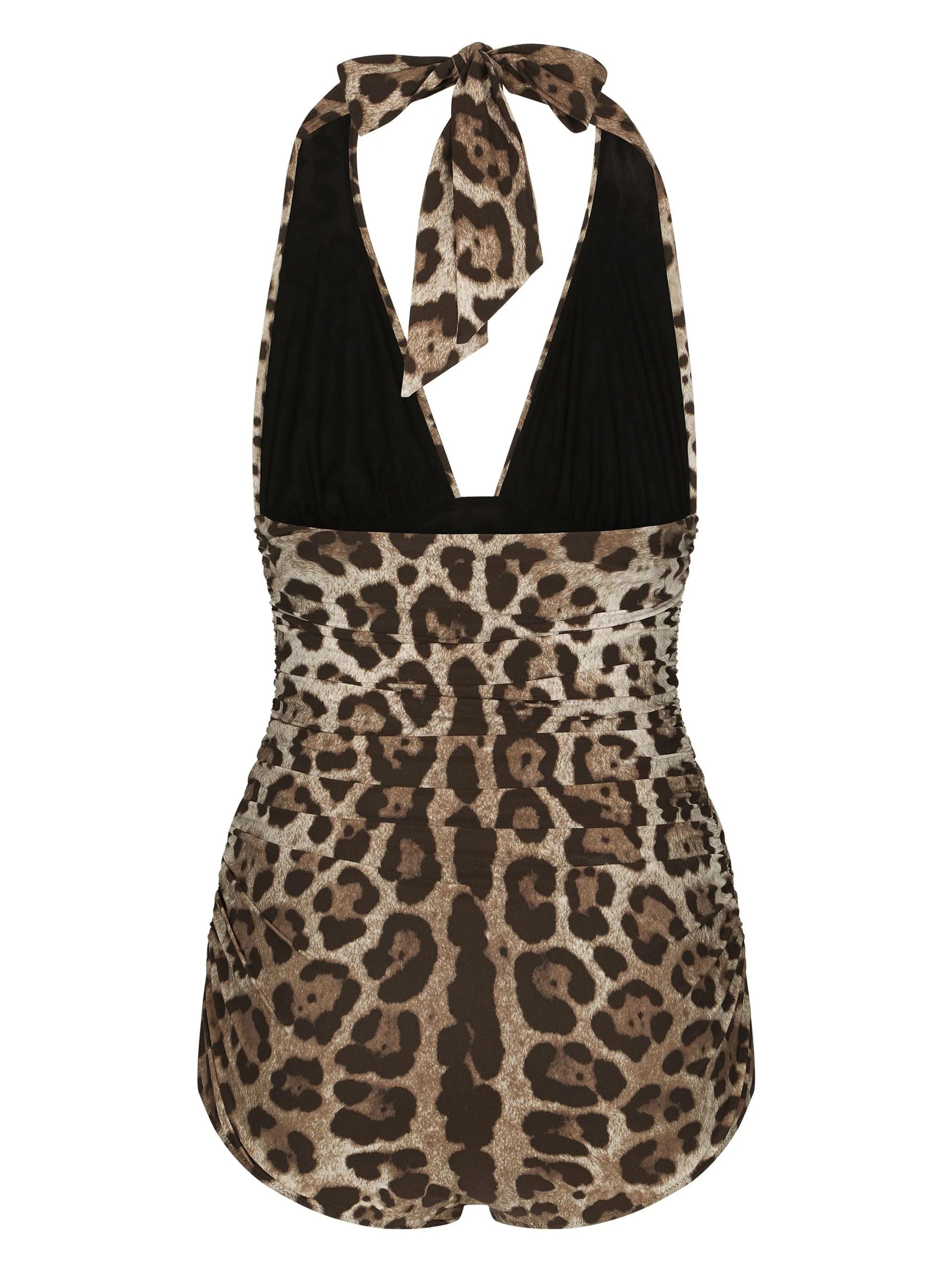 Dolce & Gabbana leopard - print swimsuit