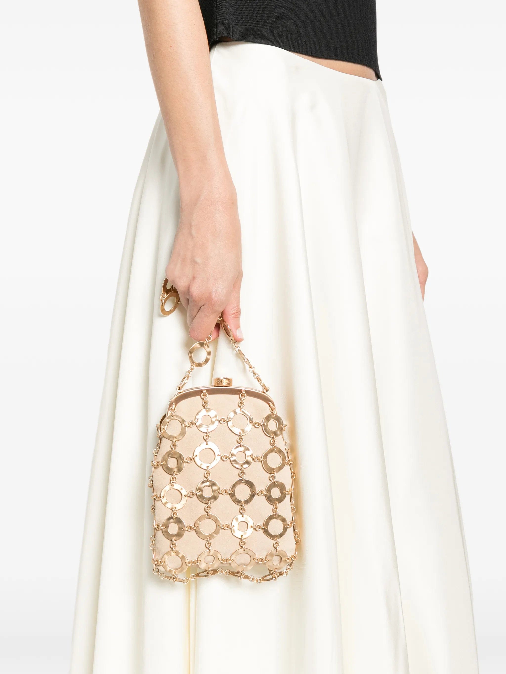 Cult Gaia Brielle ring - embellished clutch bag