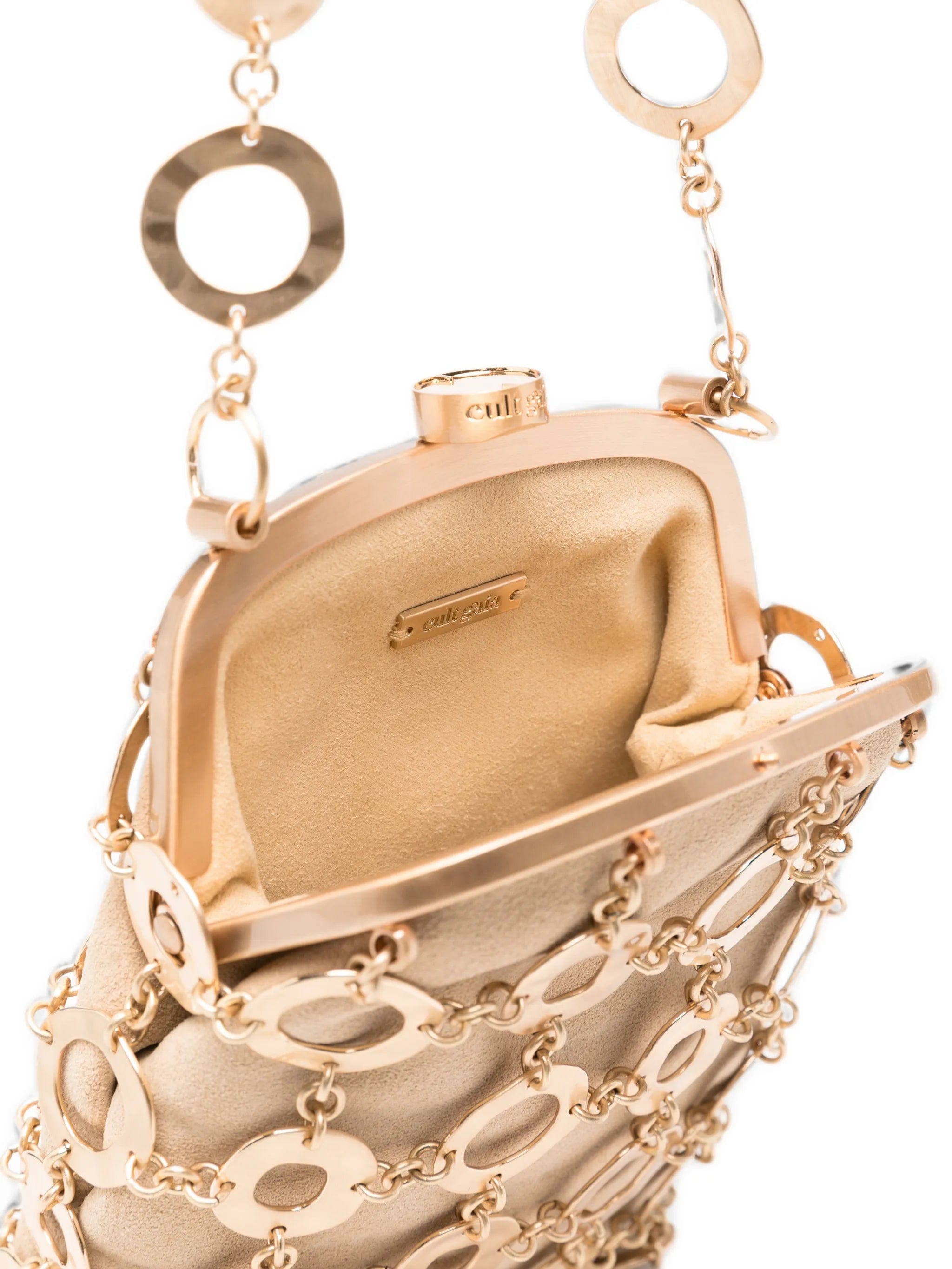 Cult Gaia Brielle ring - embellished clutch bag