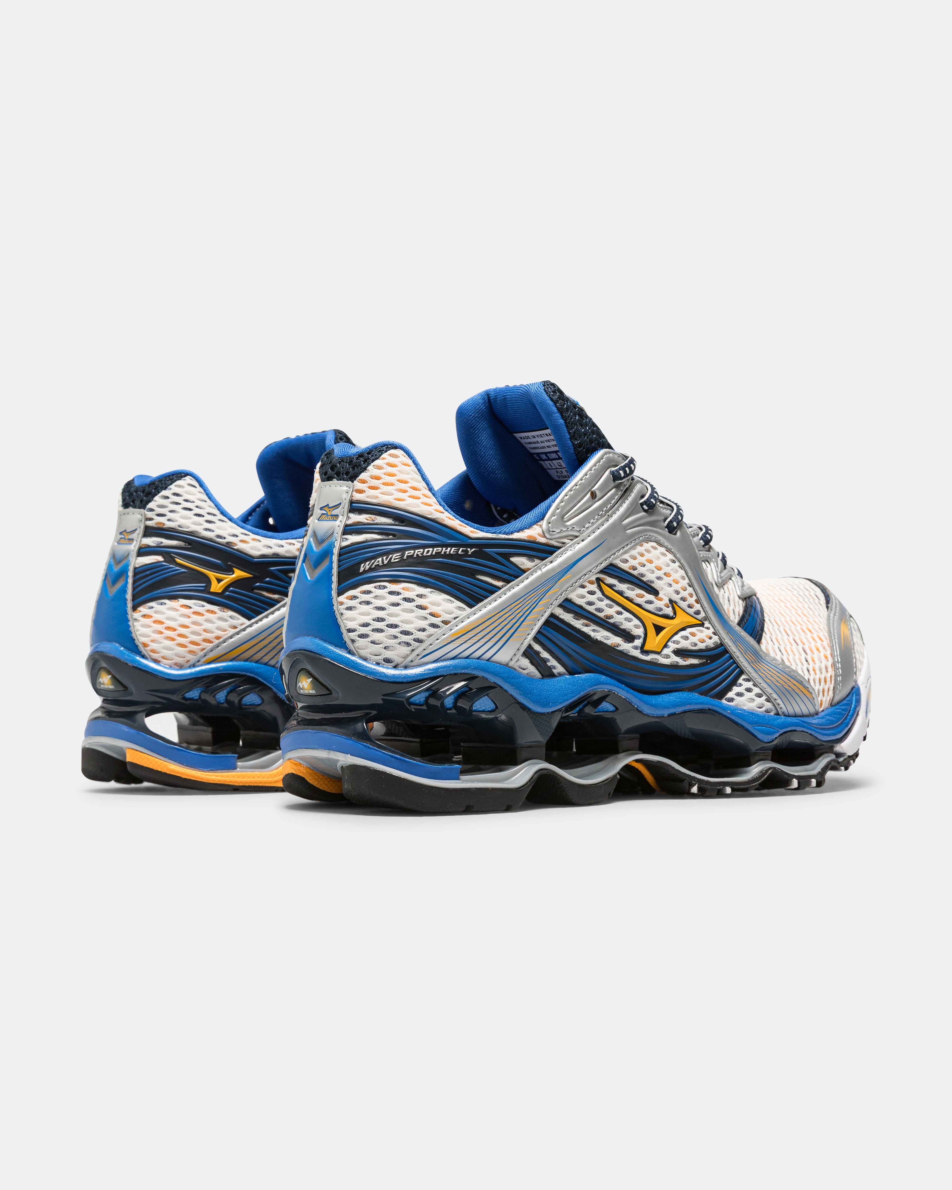 Mizuno Wave Prophecy 1 - Artisan's Gold/Zinnia - Strong Blue