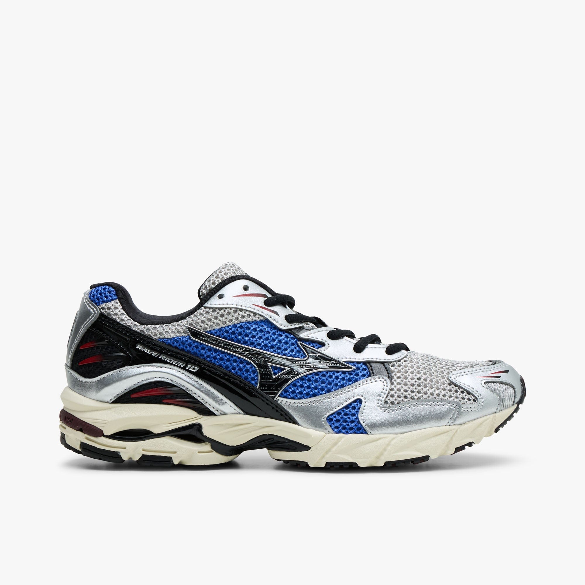 Mizuno Wave Rider 10 Sport Harbor Mist / Black - Dazzling Blue