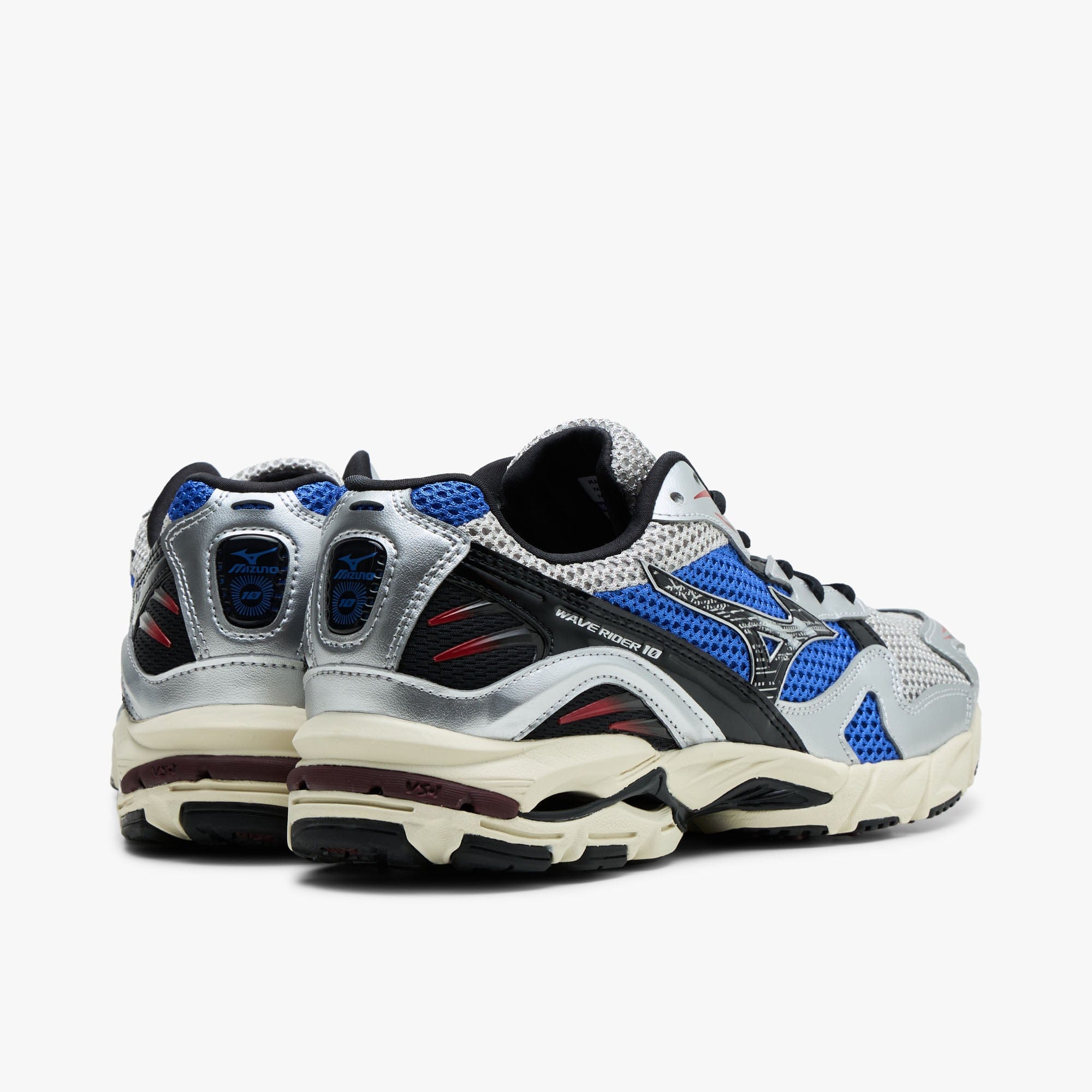 Mizuno Wave Rider 10 Sport Harbor Mist / Black - Dazzling Blue