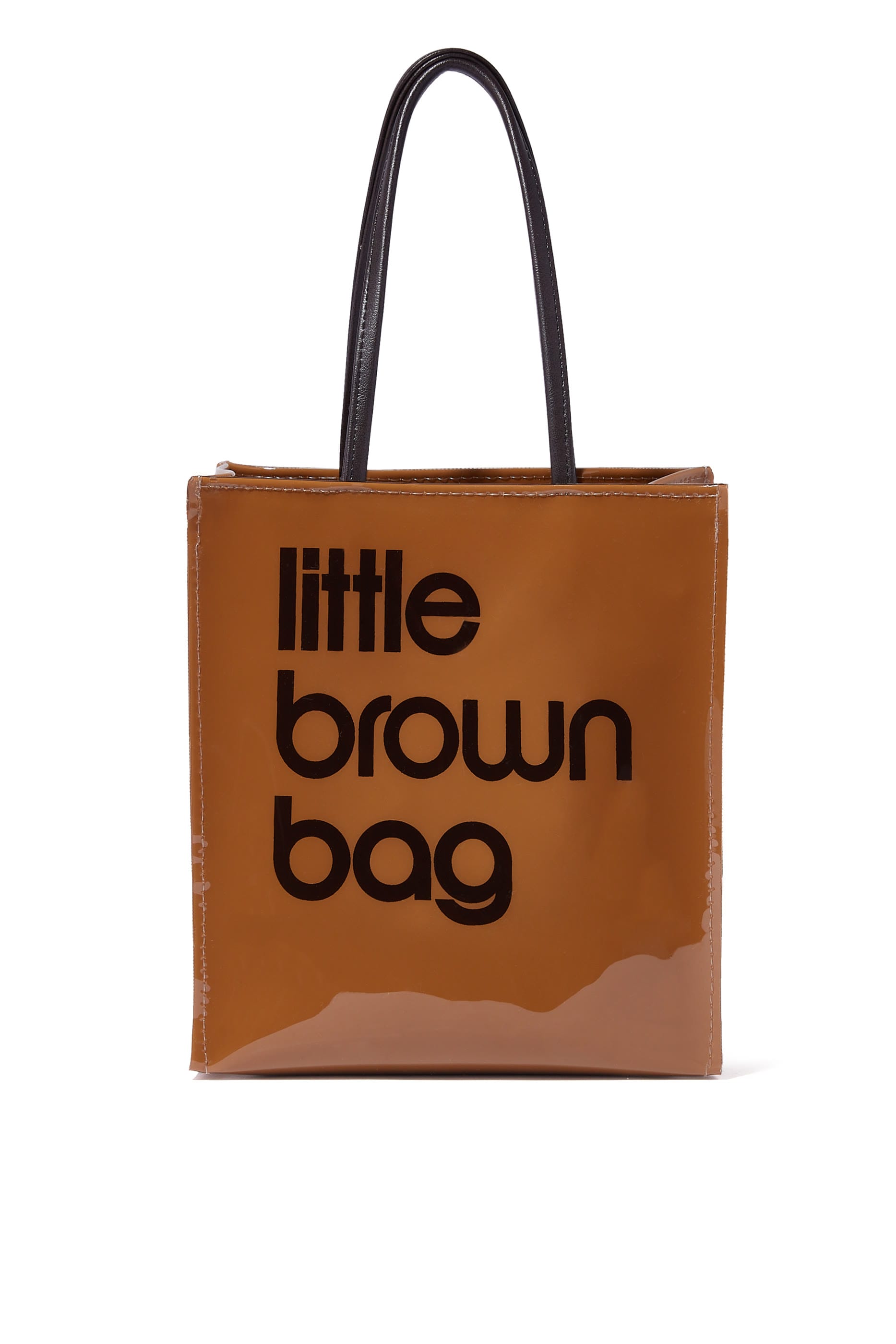 Bloomingdales Little Brown Tote Bag