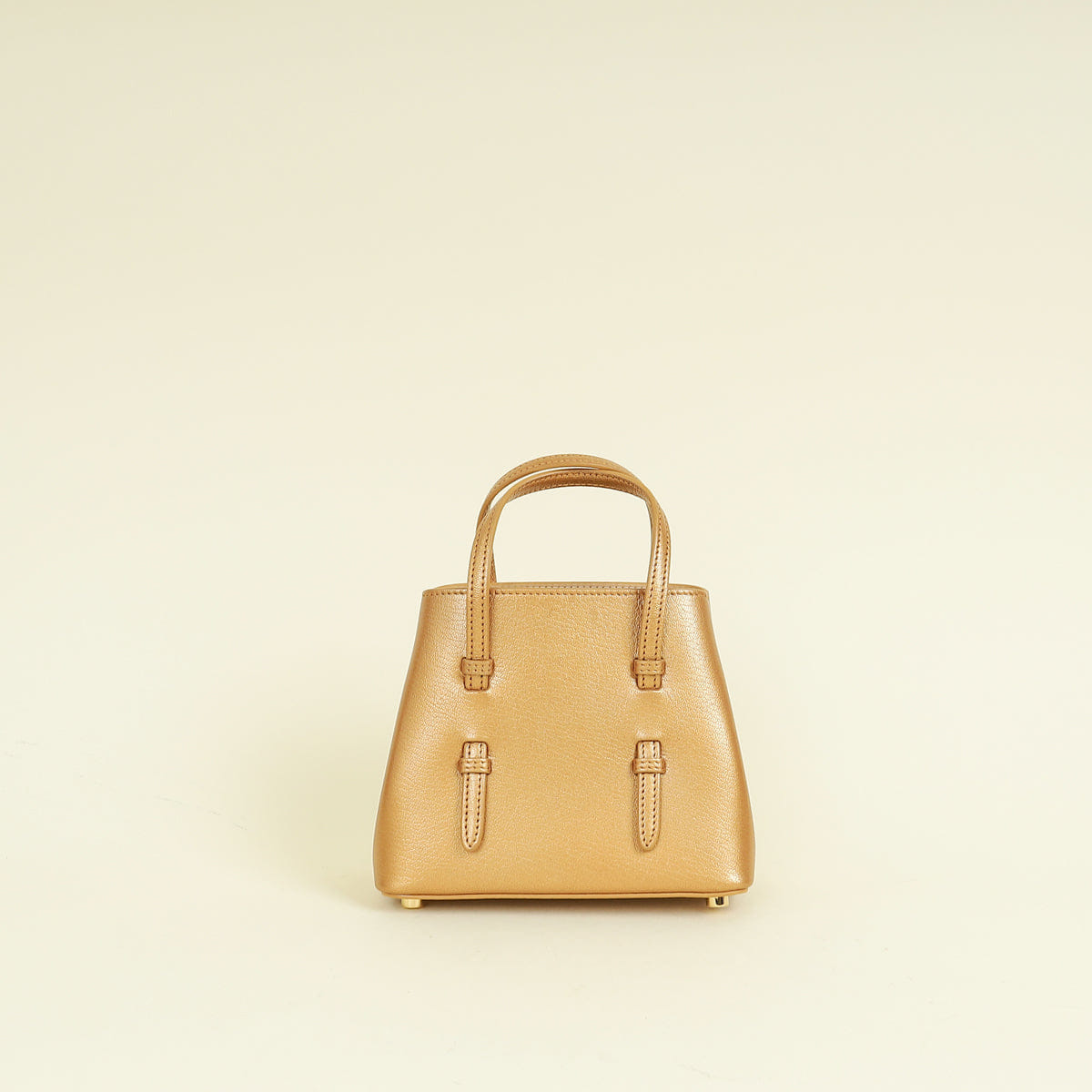 Alaïa Cuivre Mina 16 Metallic Bag