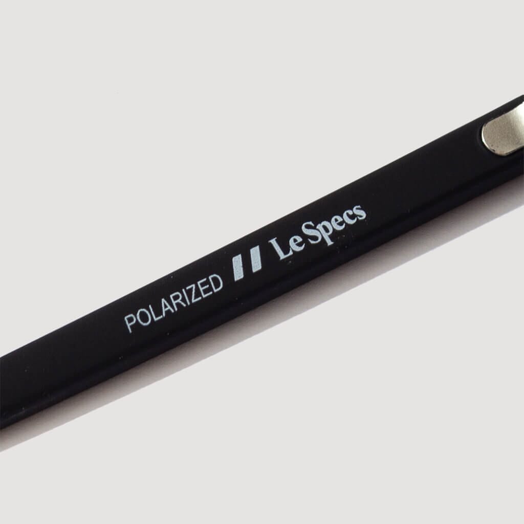 Le Specs No Biggie - Black Rubber