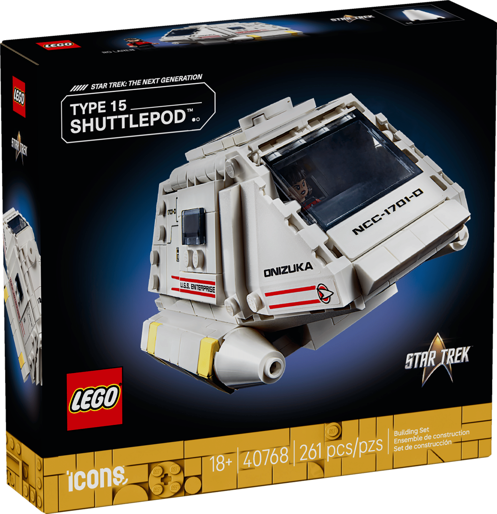 LEGO Star Trek Type - 15 Shuttlepod 40768