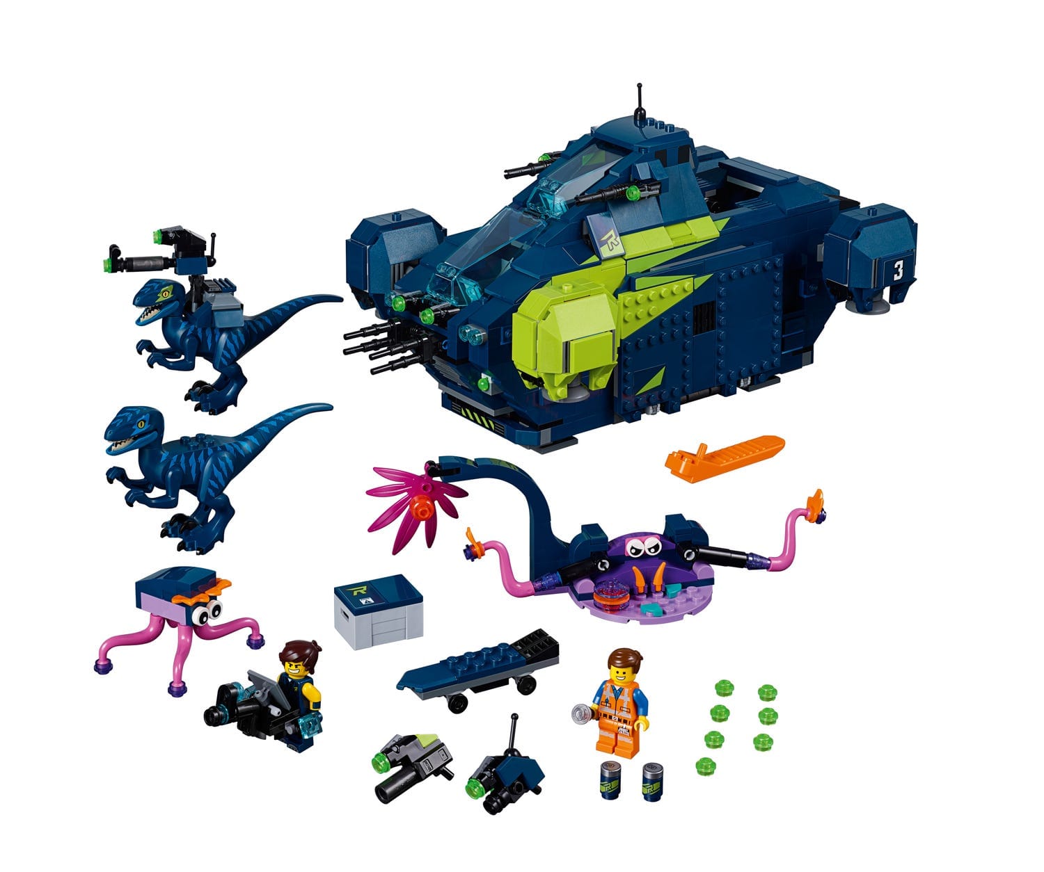LEGO The Lego Movie 2 The Second Part Rex's Rexplorer! 70835