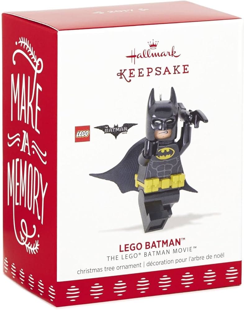 Lego Hallmark LEGO Christmas Tree Ornament - The LEGO Batman Movie Batman
