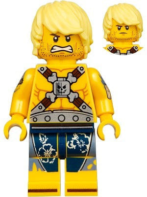 LEGO MINIFIG The Lego Movie 2 The Second Part Chainsaw Dave tlm131