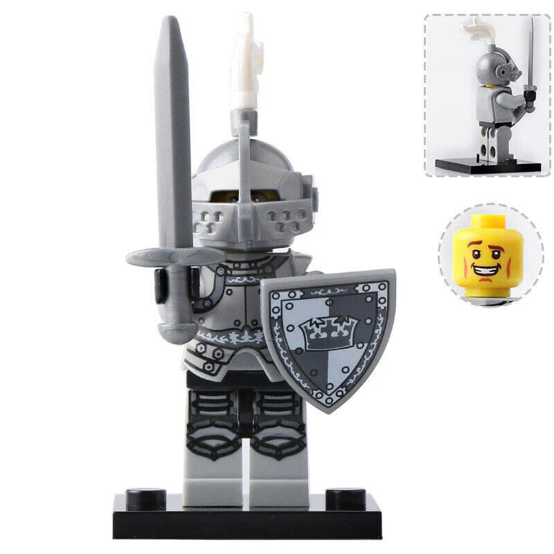 LEGO MINIFIG Heroic Knight, Series 9 col09 - 4
