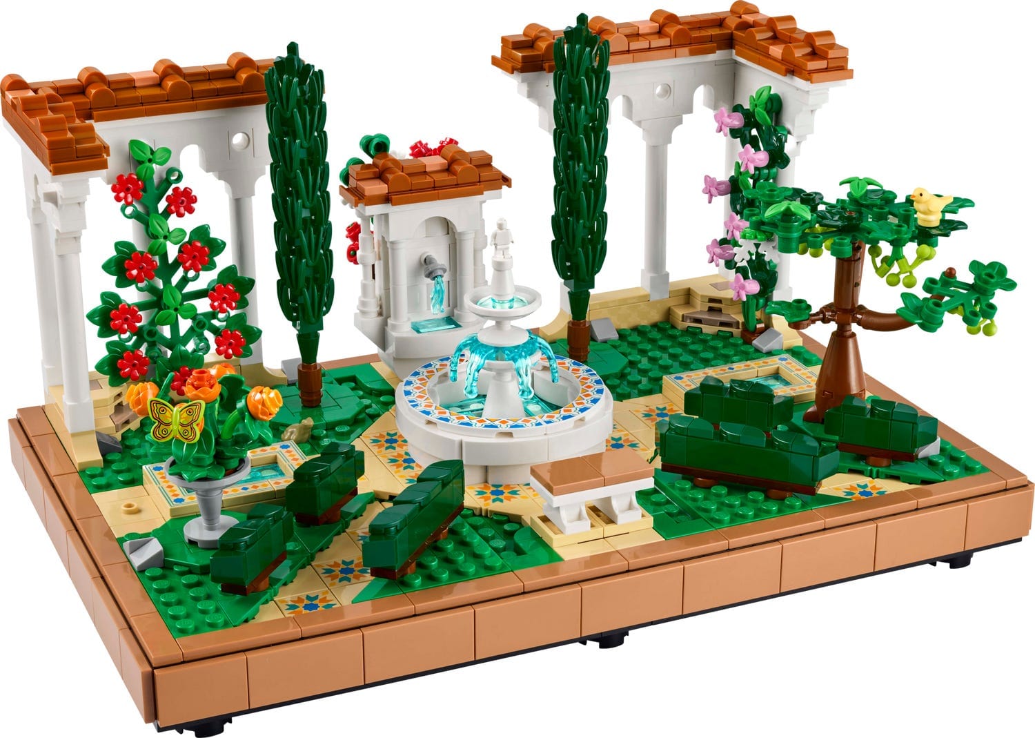 LEGO Gardens of the World Fountain Garden 10359