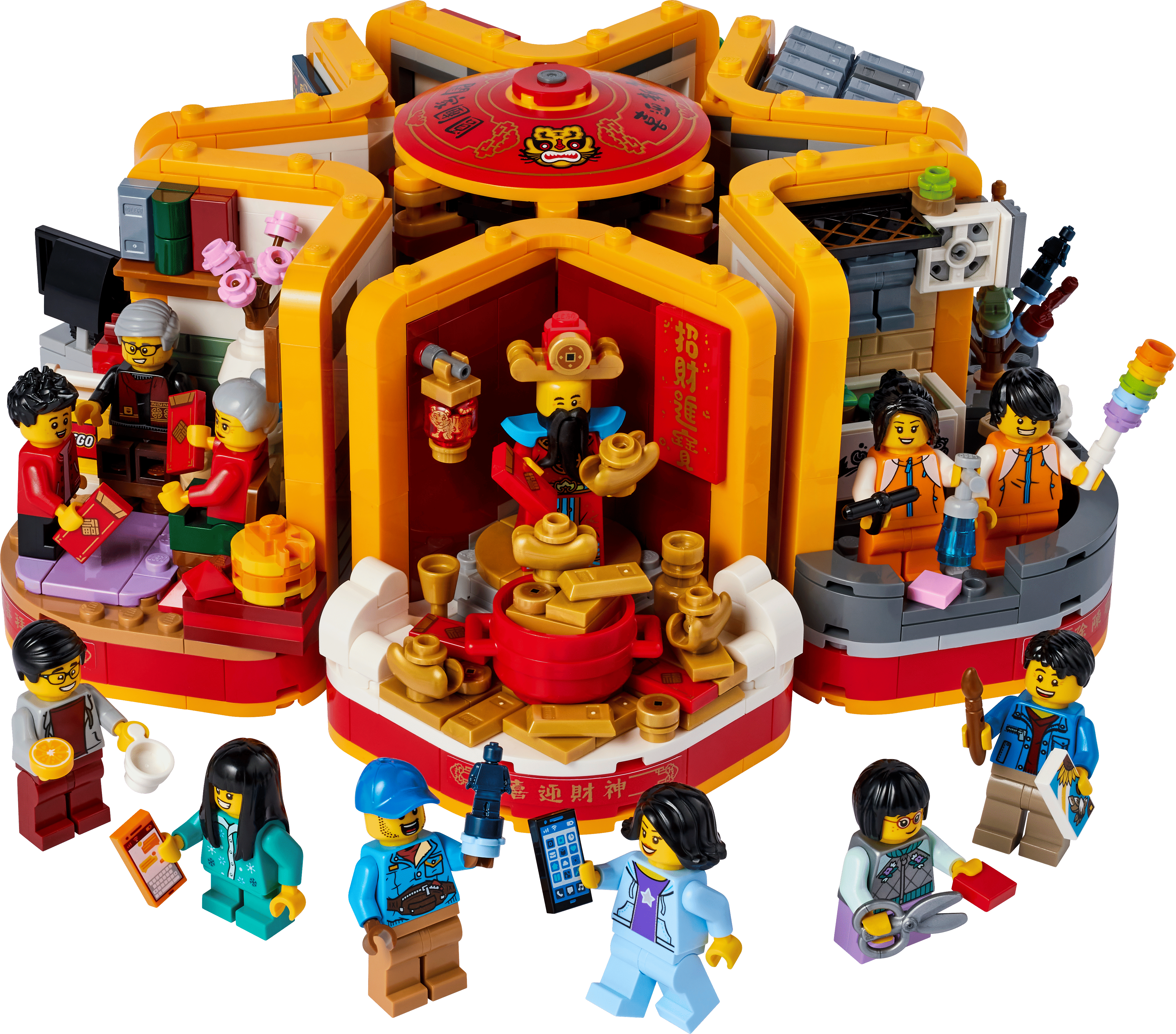 LEGO Chinese Traditional Festivals Lunar New Year Traditions 80108