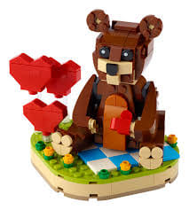 LEGO Valentine's Day Valentine's Brown Bear 40462