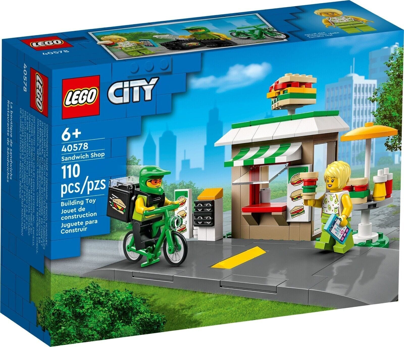 LEGO City Sandwich Shop 40578
