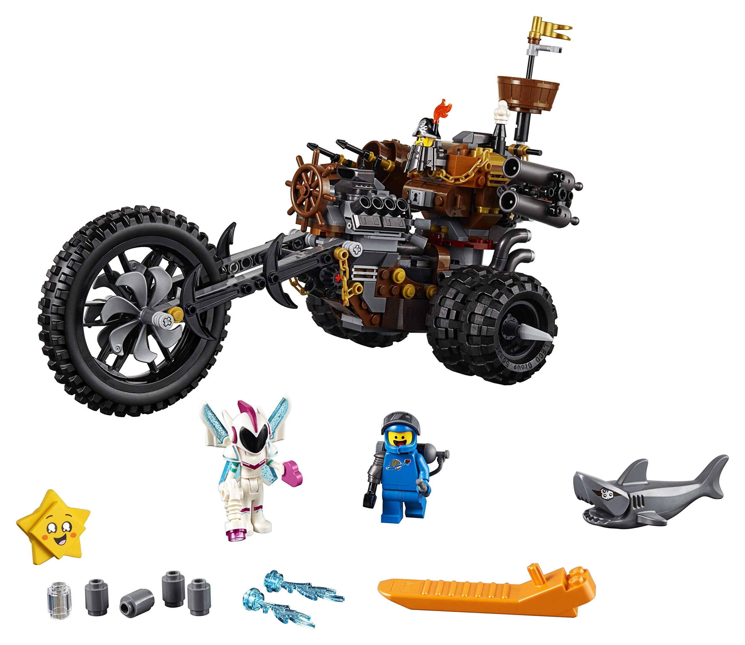 LEGO The Lego Movie 2 MetalBeard's Heavy Metal Motor Trike! 70834