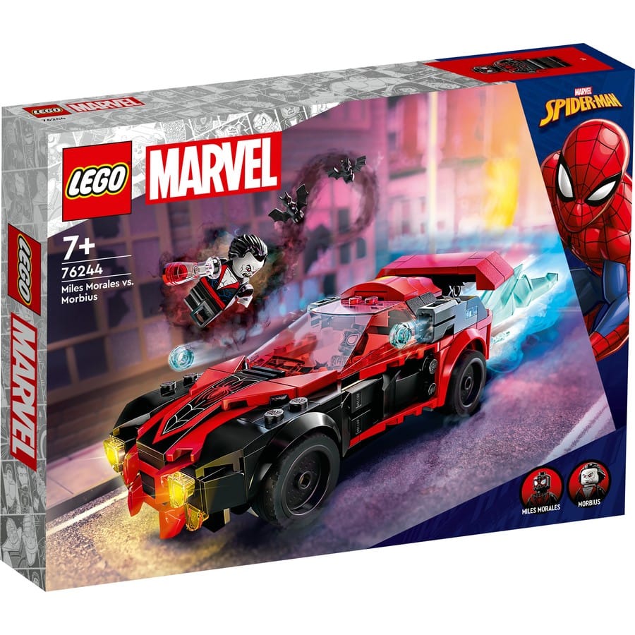 LEGO Spider - Man Miles Morales vs. Morbius 76244