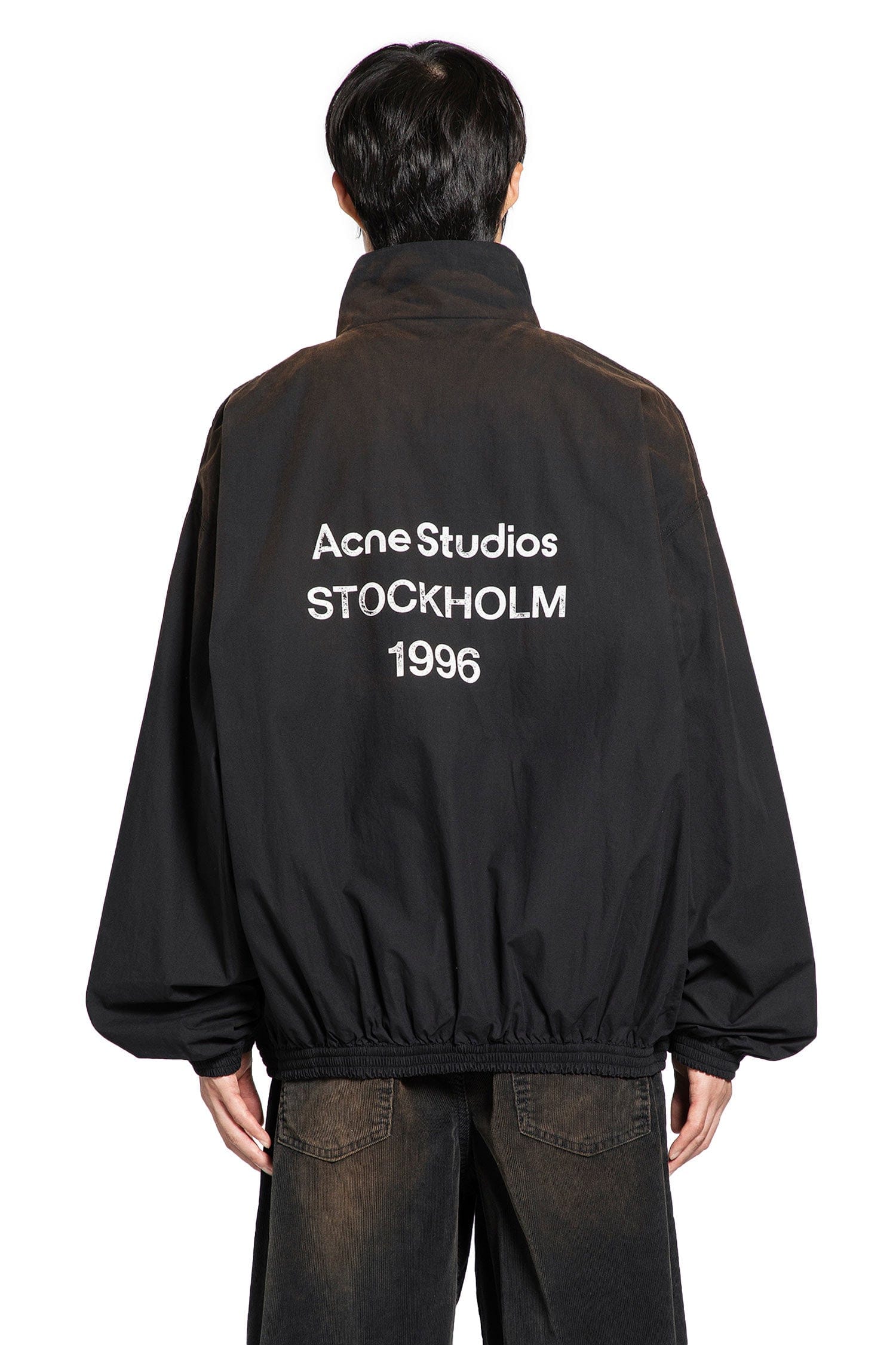 ACNE Studios Washed Logo Zipper Jacket