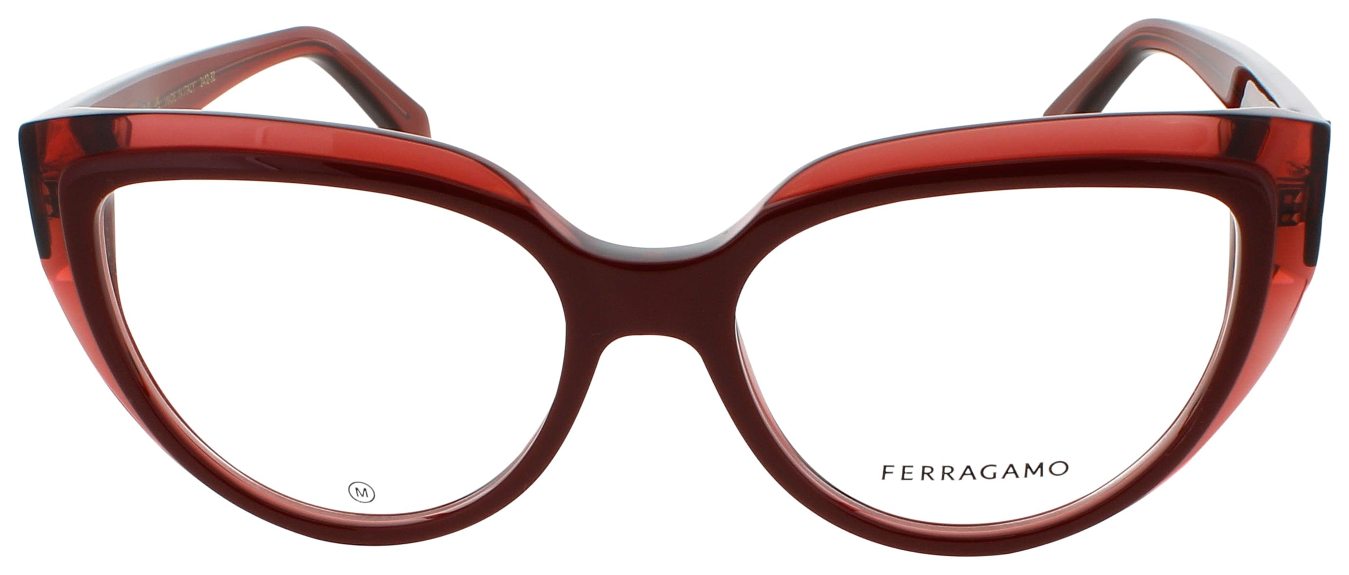 Salvatore Ferragamo Optical Glasses TRANSPARENT RED