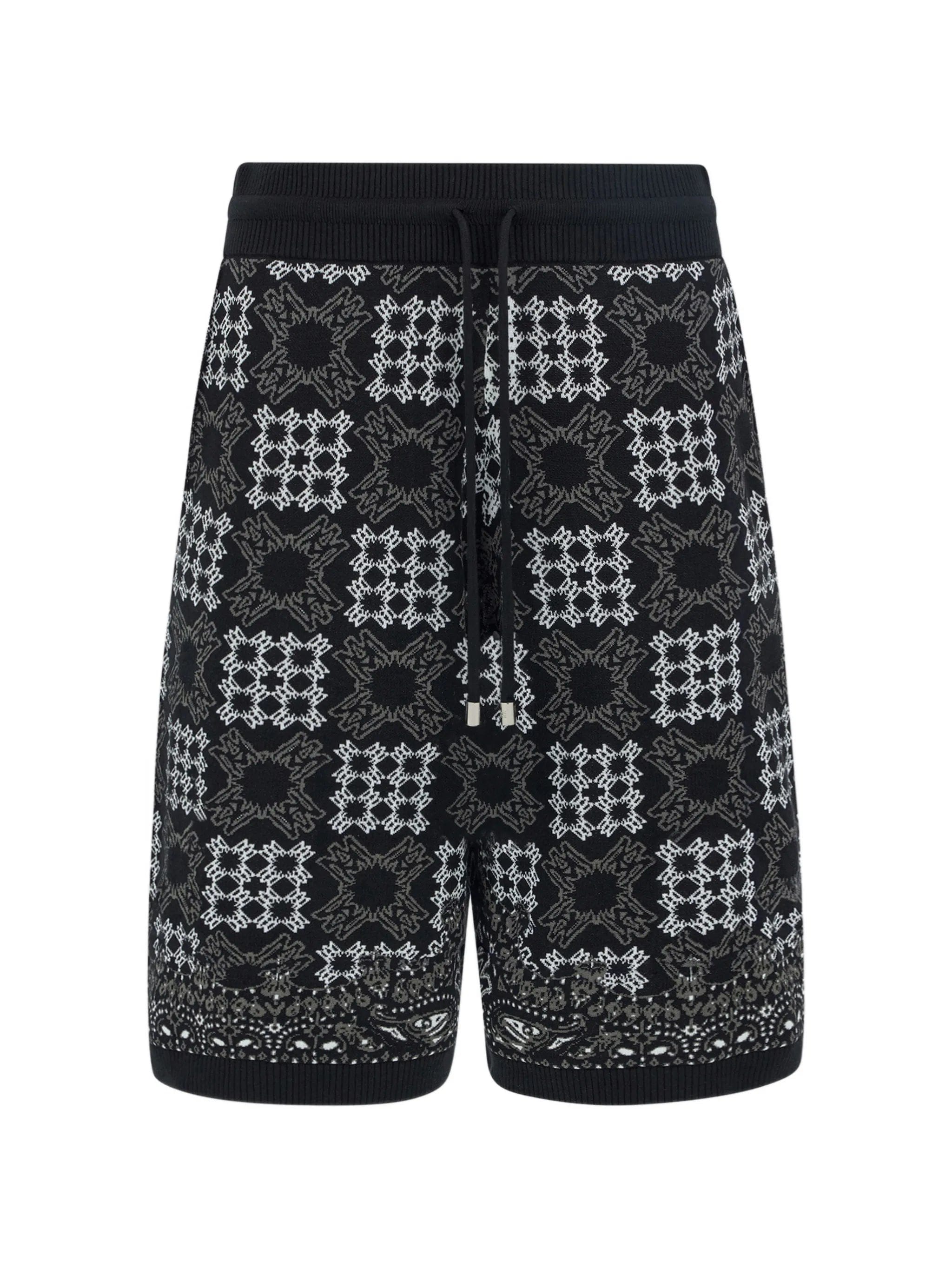 AMIRI Quad Checker track shorts