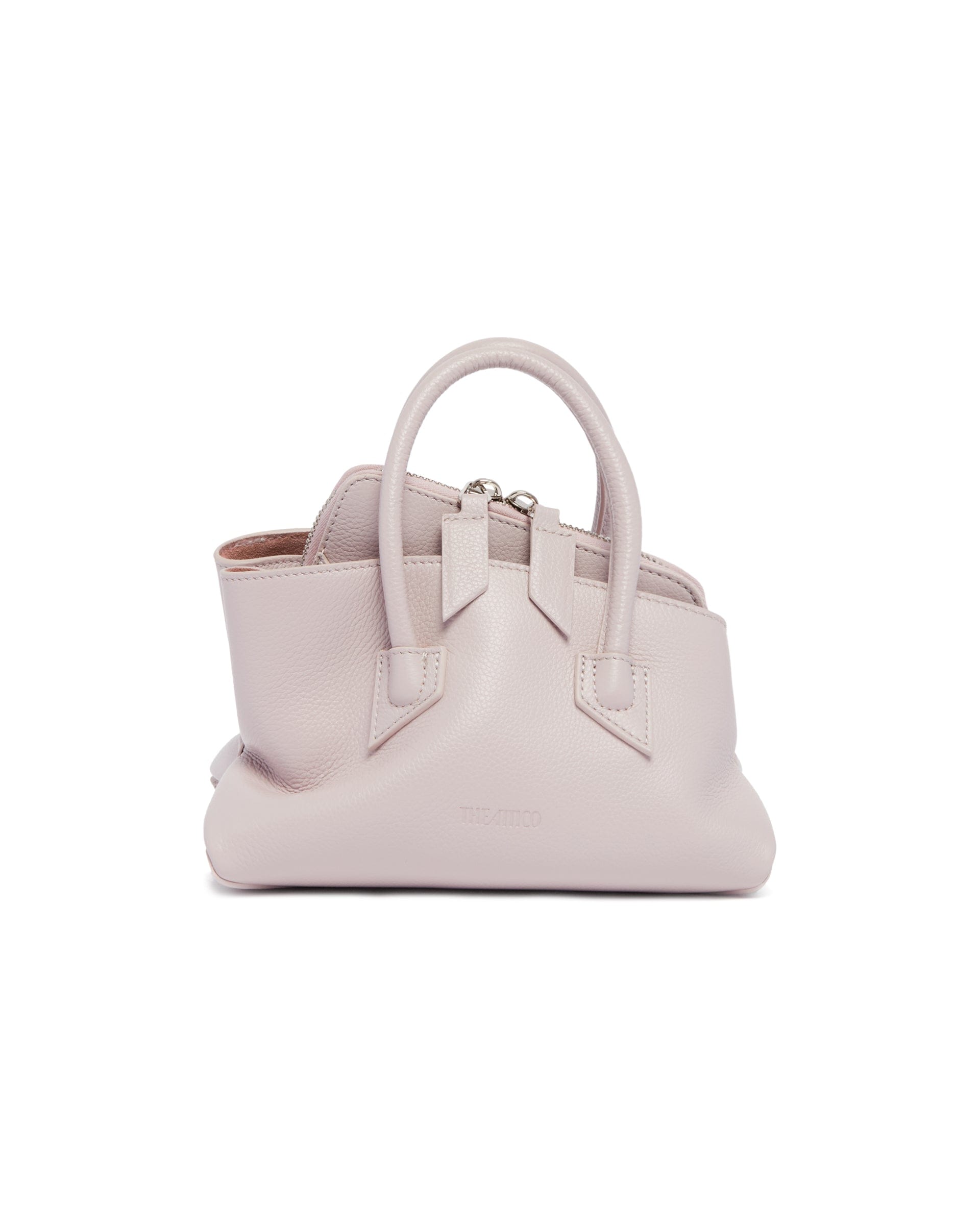 THE Attico Borsa La Passeggiata Mini In Pelle Rosa