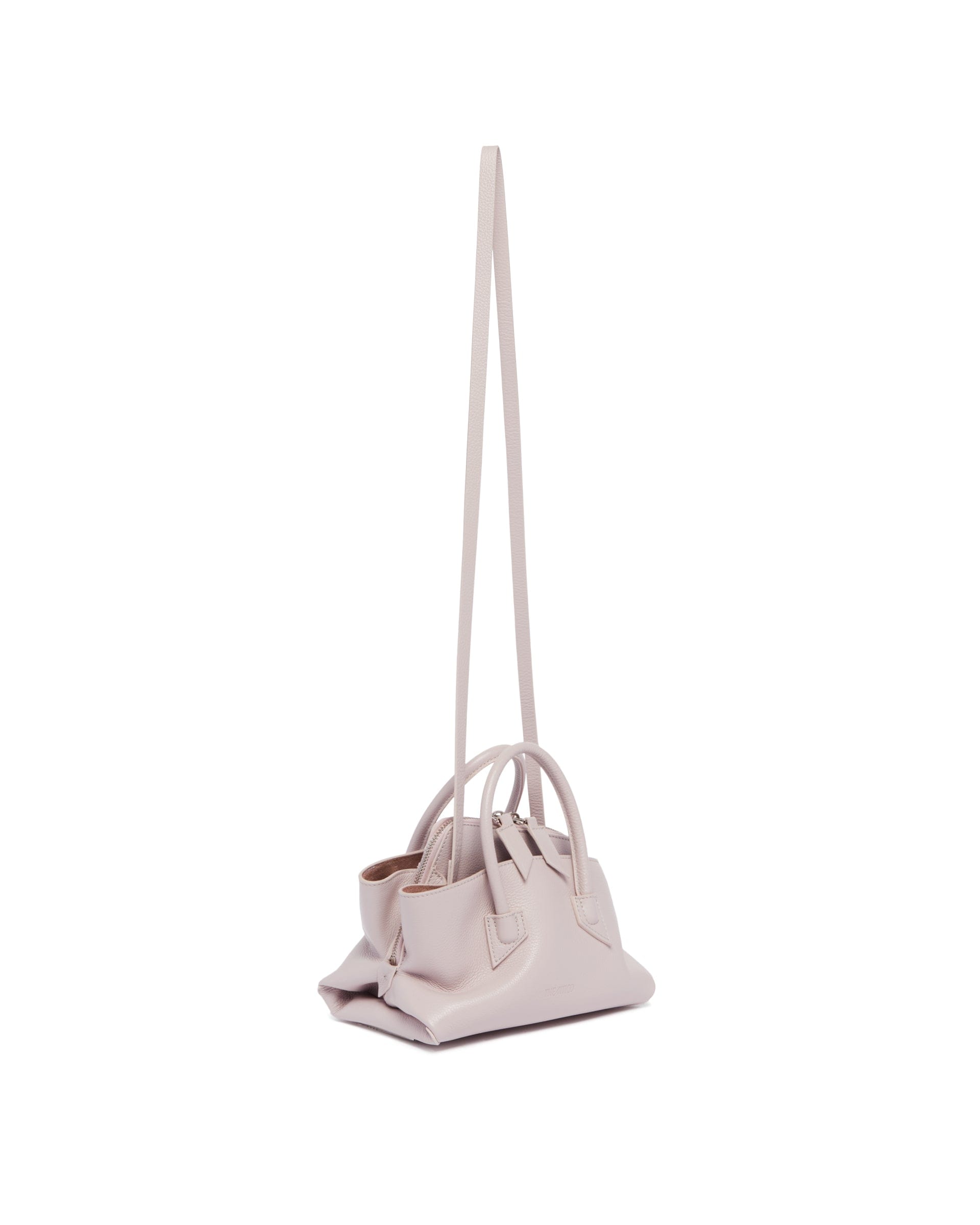 THE Attico Borsa La Passeggiata Mini In Pelle Rosa