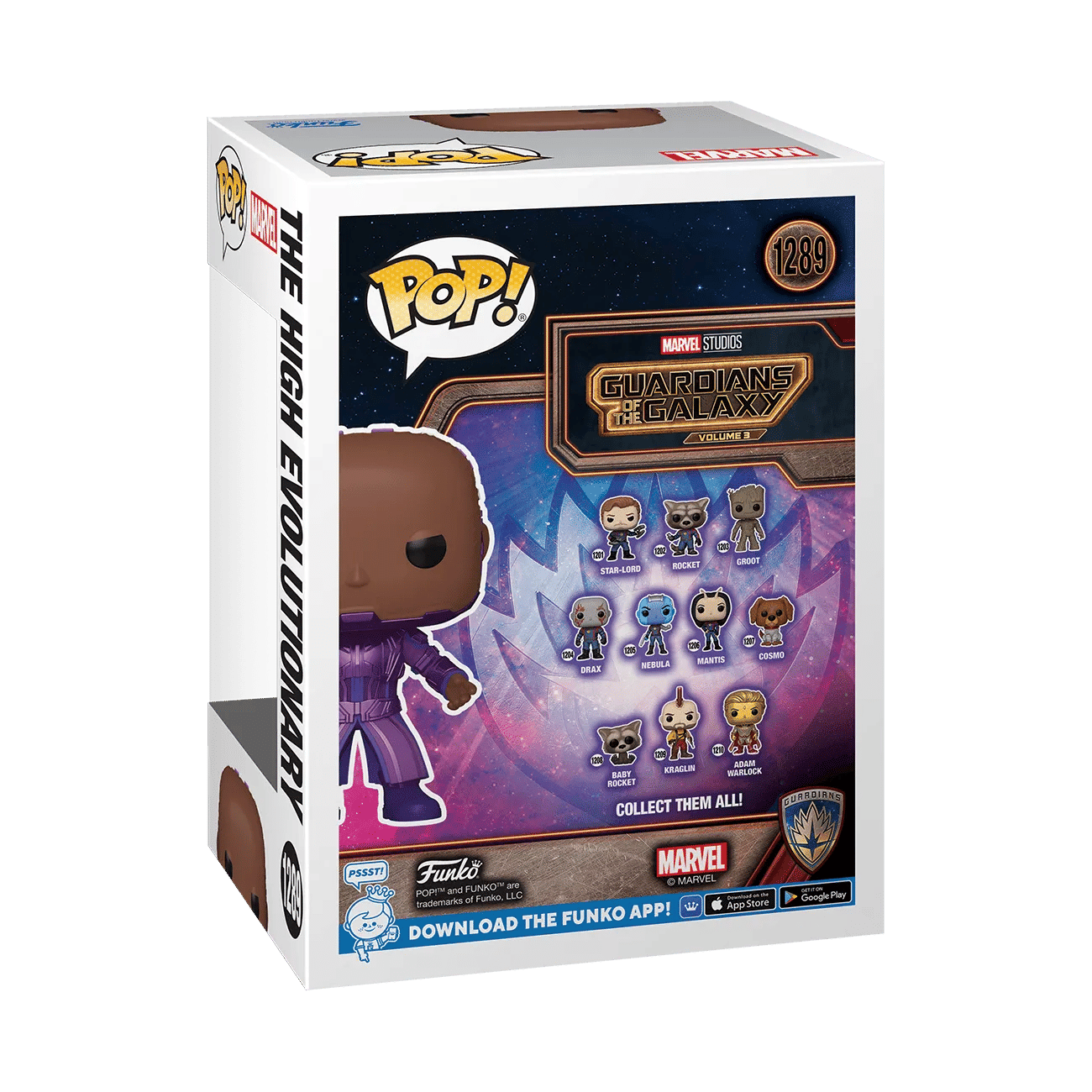 Funko Guardians of the Galaxy Vol. 3 - High Evolutionary Metallic NYCC 2023 US Exclusive Pop! Vinyl [RS]