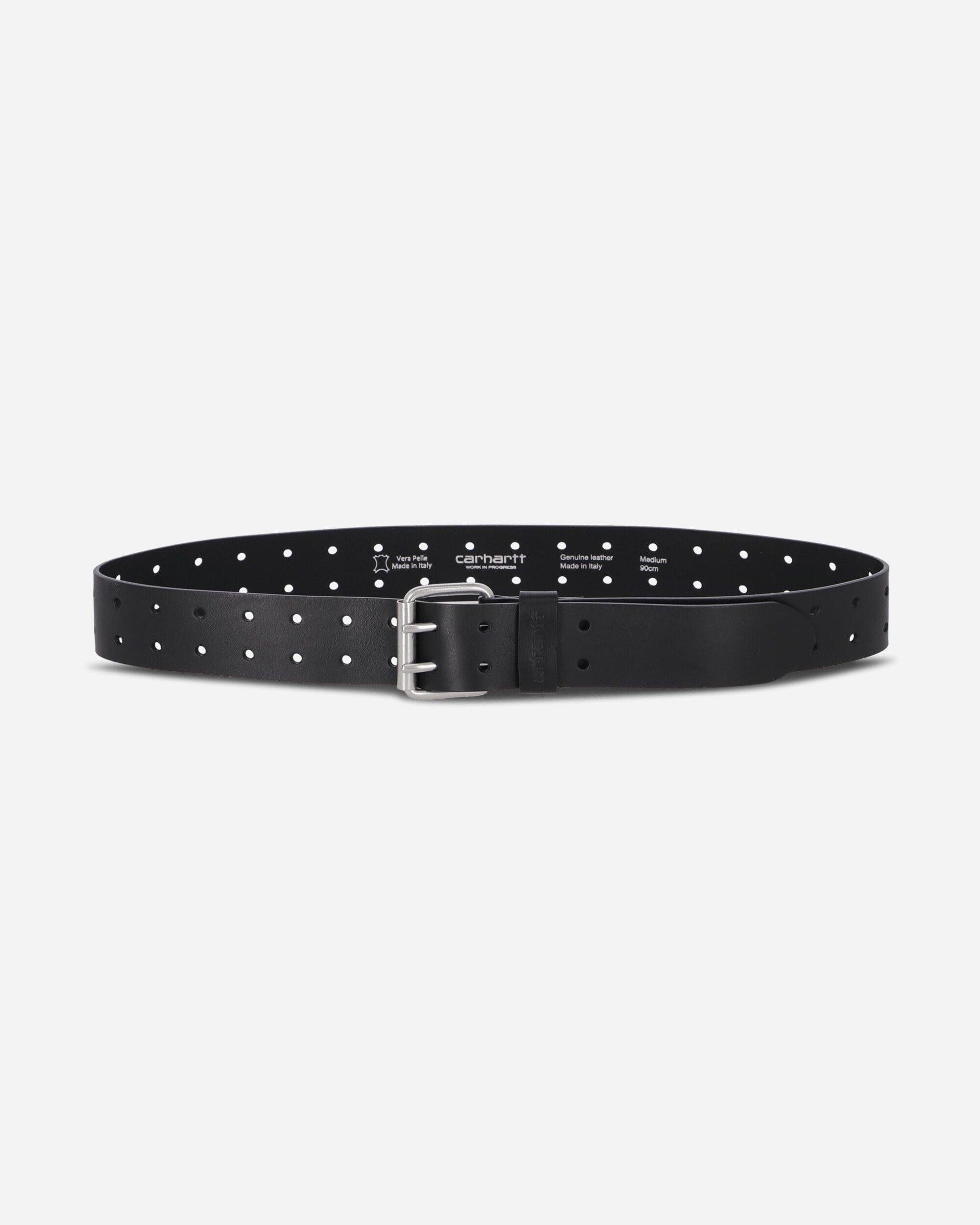 Carhartt WIP Double Script Belt Black / Silver