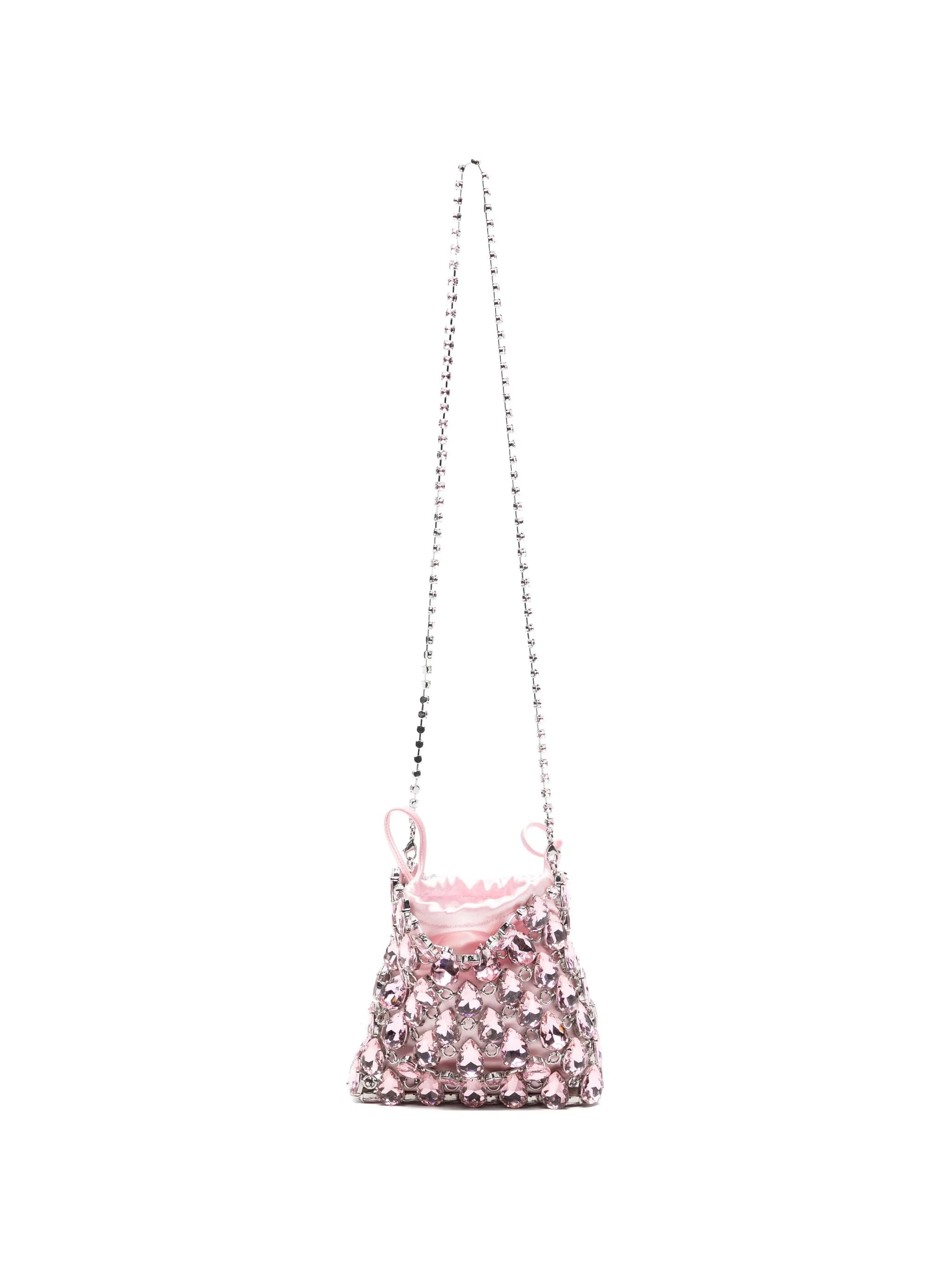 Self-Portrait mini crystal - embellished shoulder bag