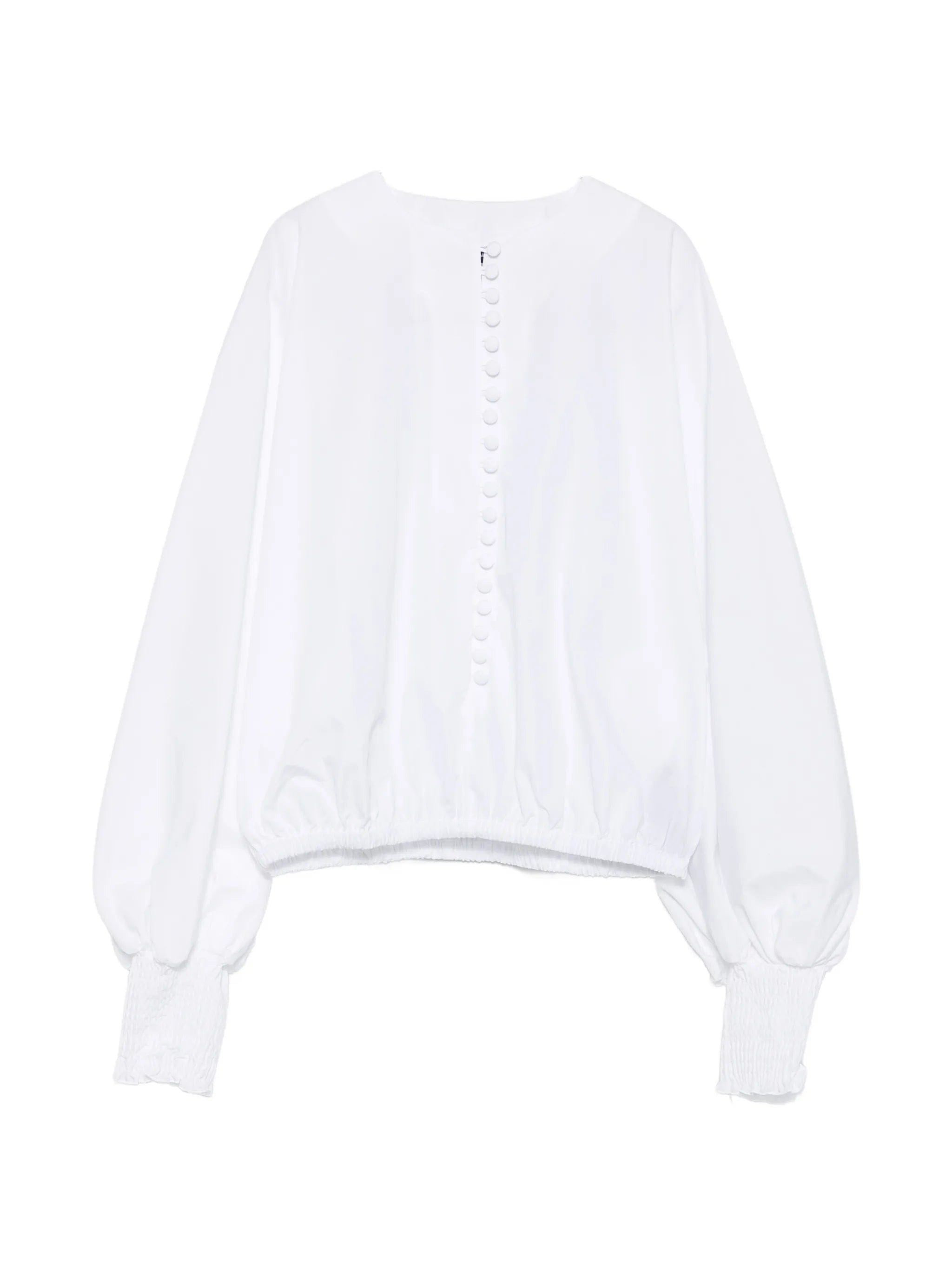 Balmain balloon - sleeve blouse