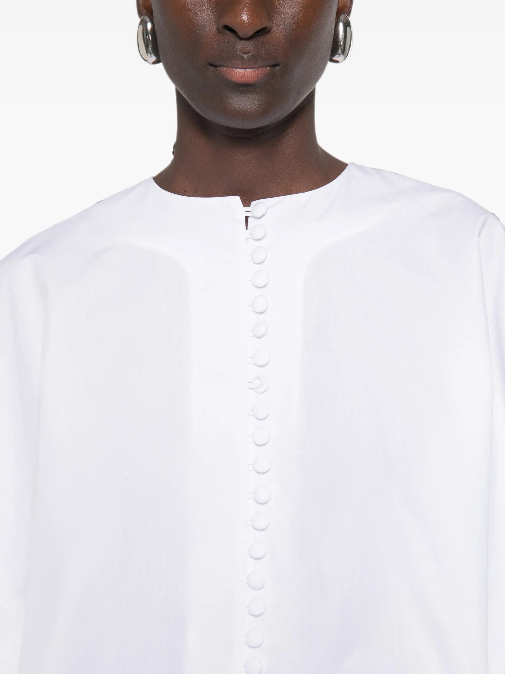 Balmain balloon - sleeve blouse