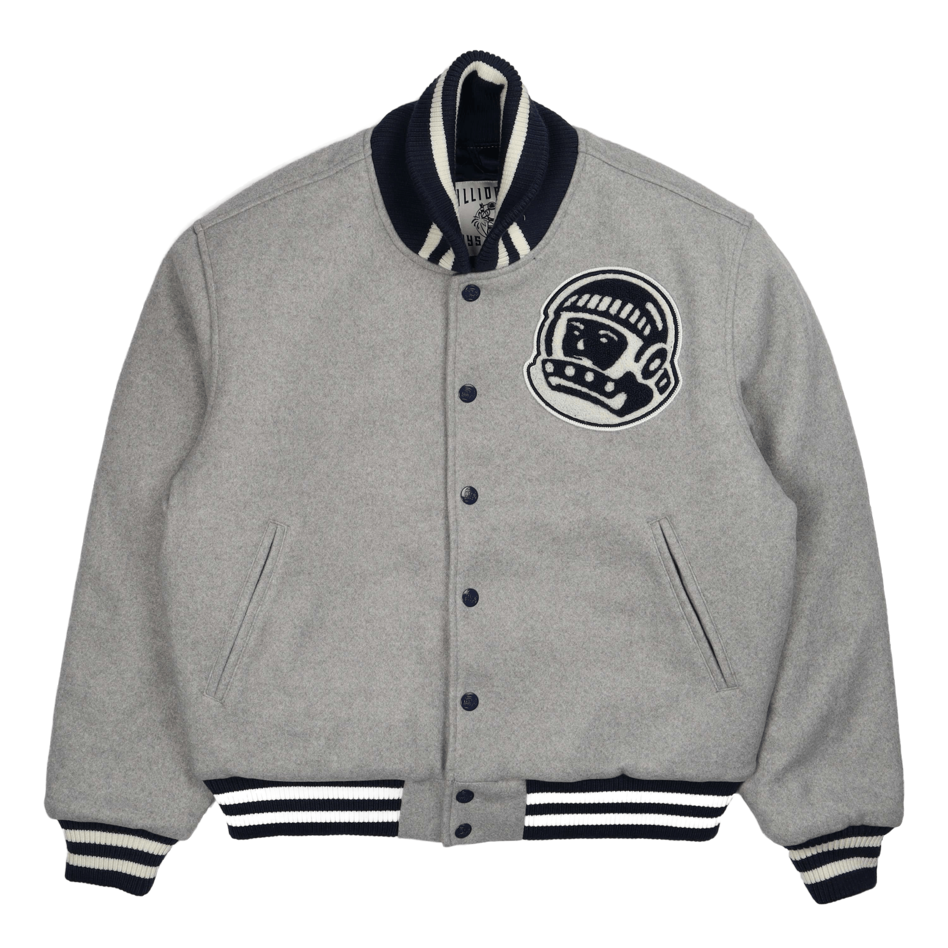 Billionaire Boys Club Astro Varsity Jacket Grey