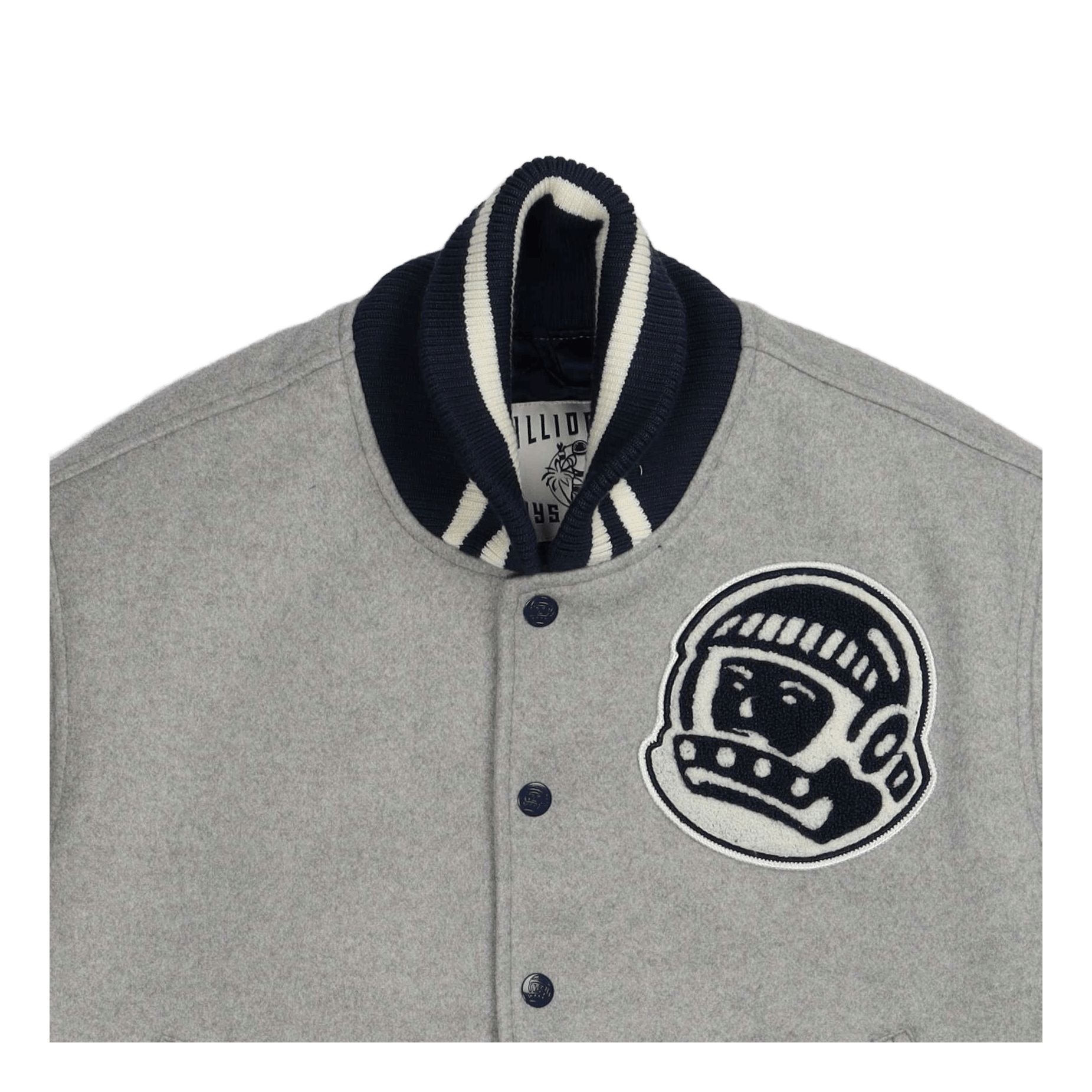 Billionaire Boys Club Astro Varsity Jacket Grey