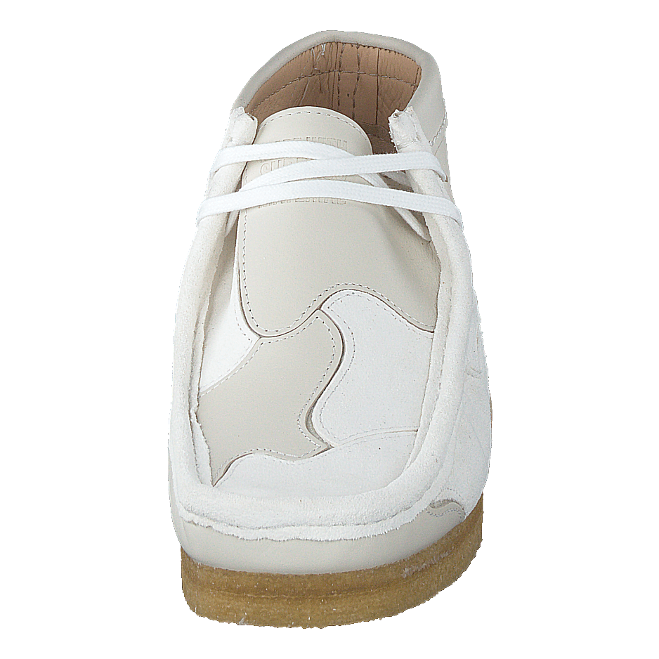 Clarks Originals Wallabee Patch White Combi
