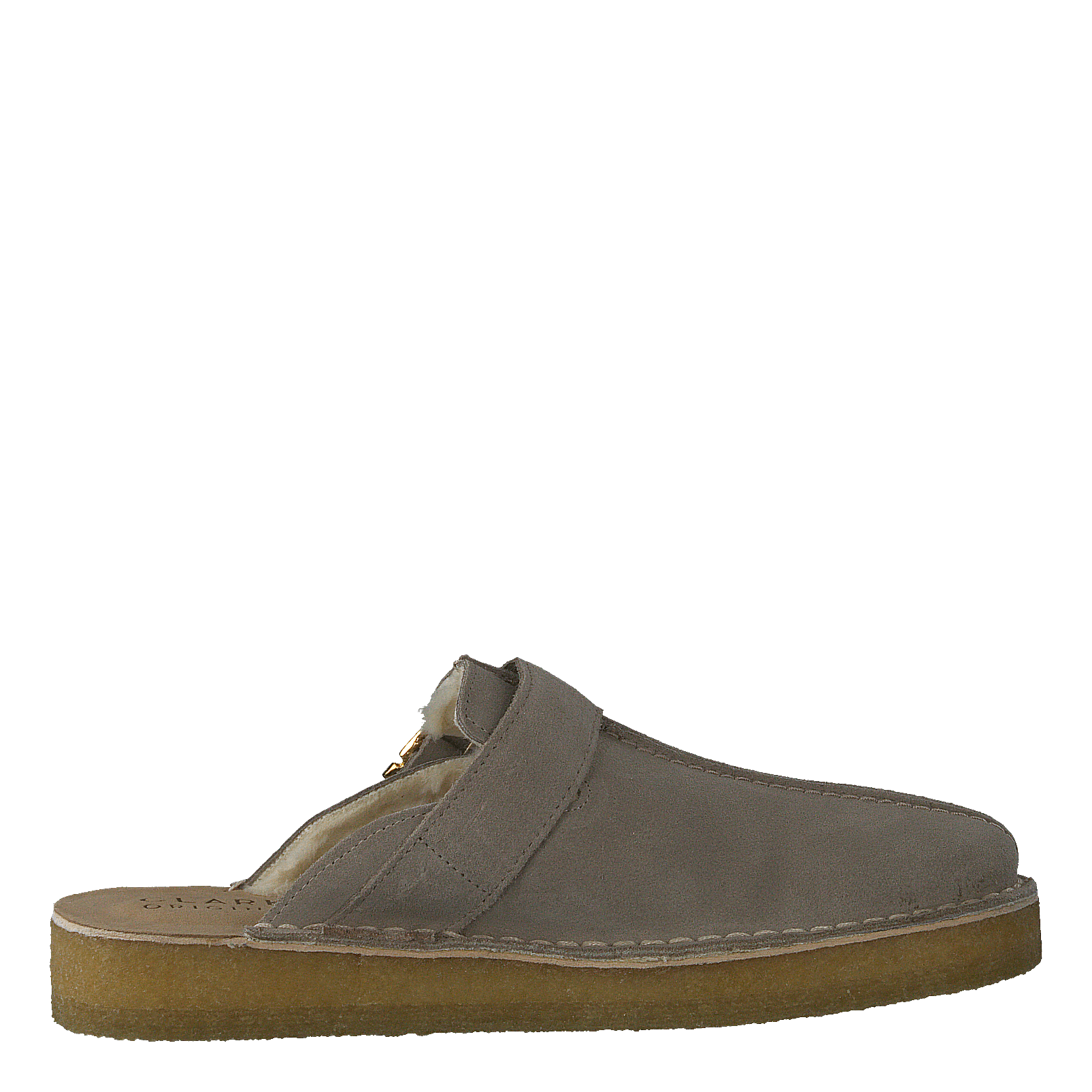 Clarks Originals Trek Mule Sand Wlined Sde