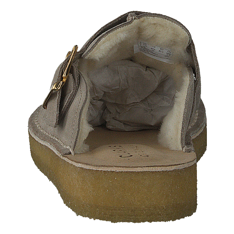Clarks Originals Trek Mule Sand Wlined Sde