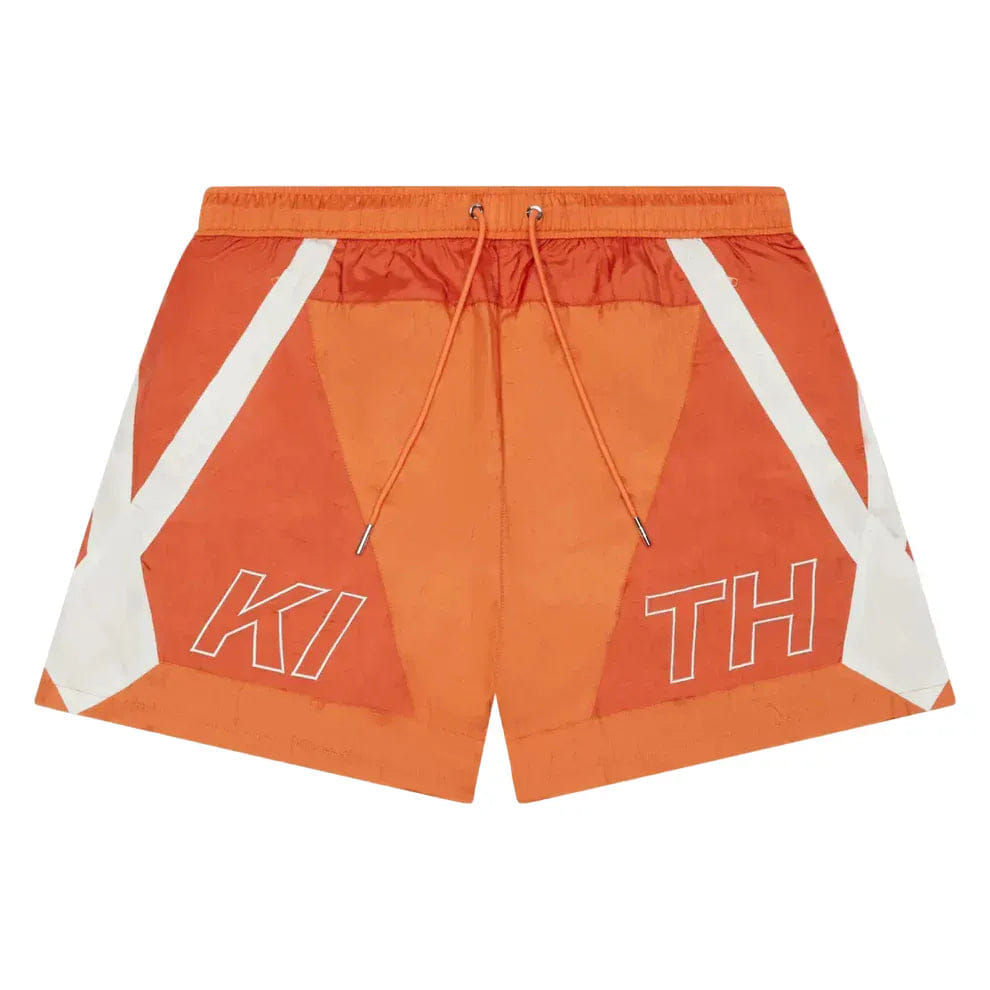 Kith Nylon Turbo Shorts Clementine