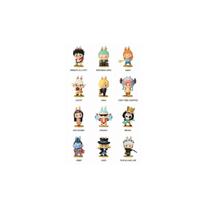 Labubu Pop Mart Labubu The Monsters x One Piece Series Single Blind Box