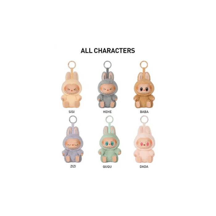 Labubu Pop Mart Labubu The Monsters Have a Seat Vinyl Plush Sealed Case Pack of 1