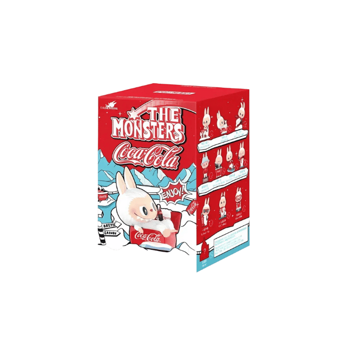 Labubu Pop Mart Labubu The Monsters Coca - Cola Series Figure Single Blind Box