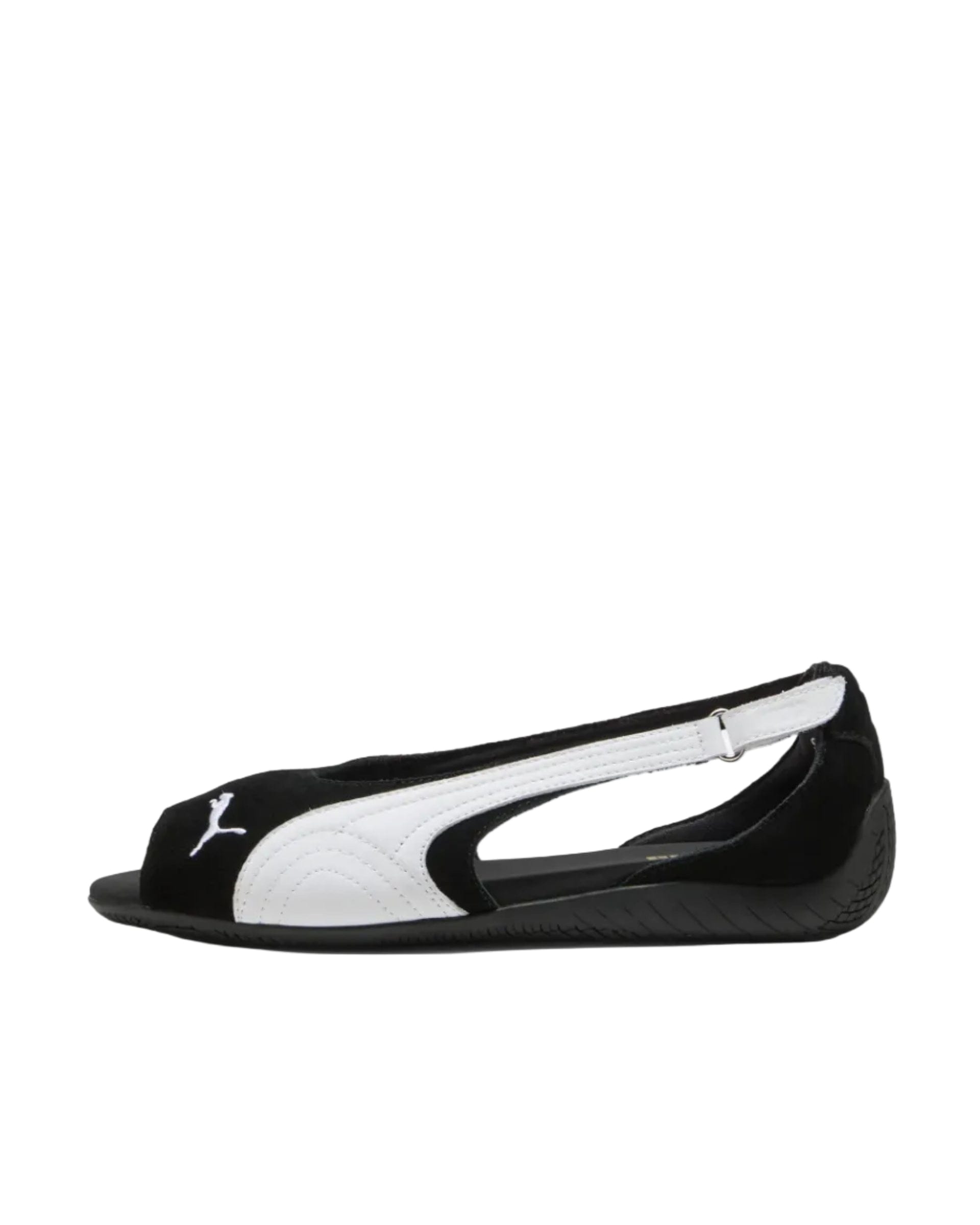 WHITE* Puma Speedcat Sandal Black - White - Preorder