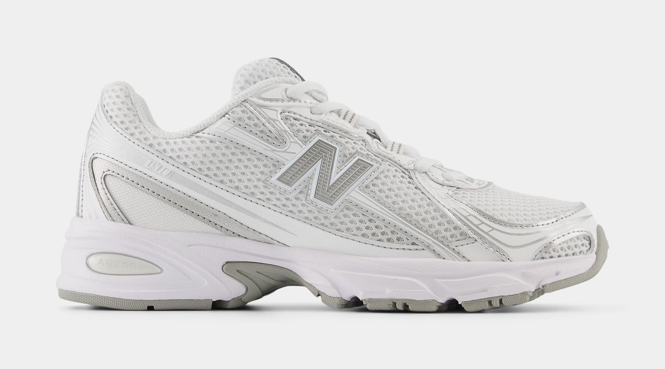 Newbalance 740 Mens Running Shoes (Silver/White)