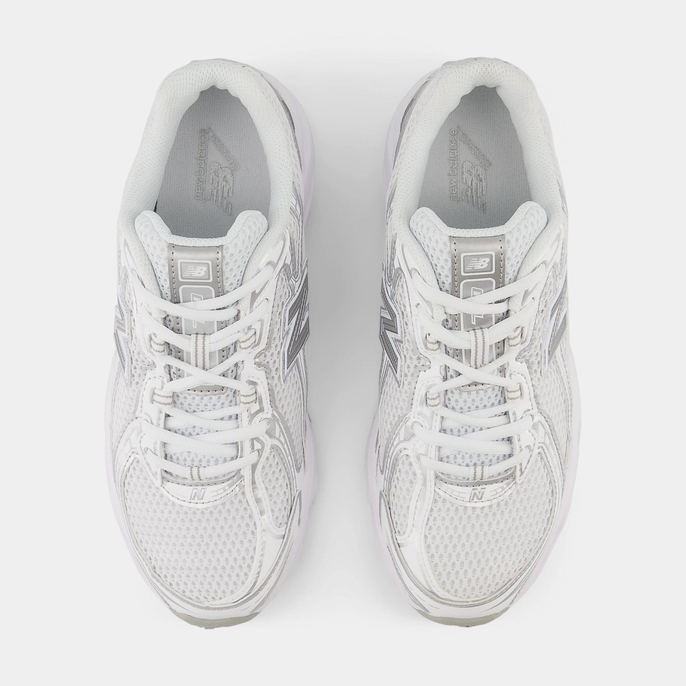 Newbalance 740 Mens Running Shoes (Silver/White)