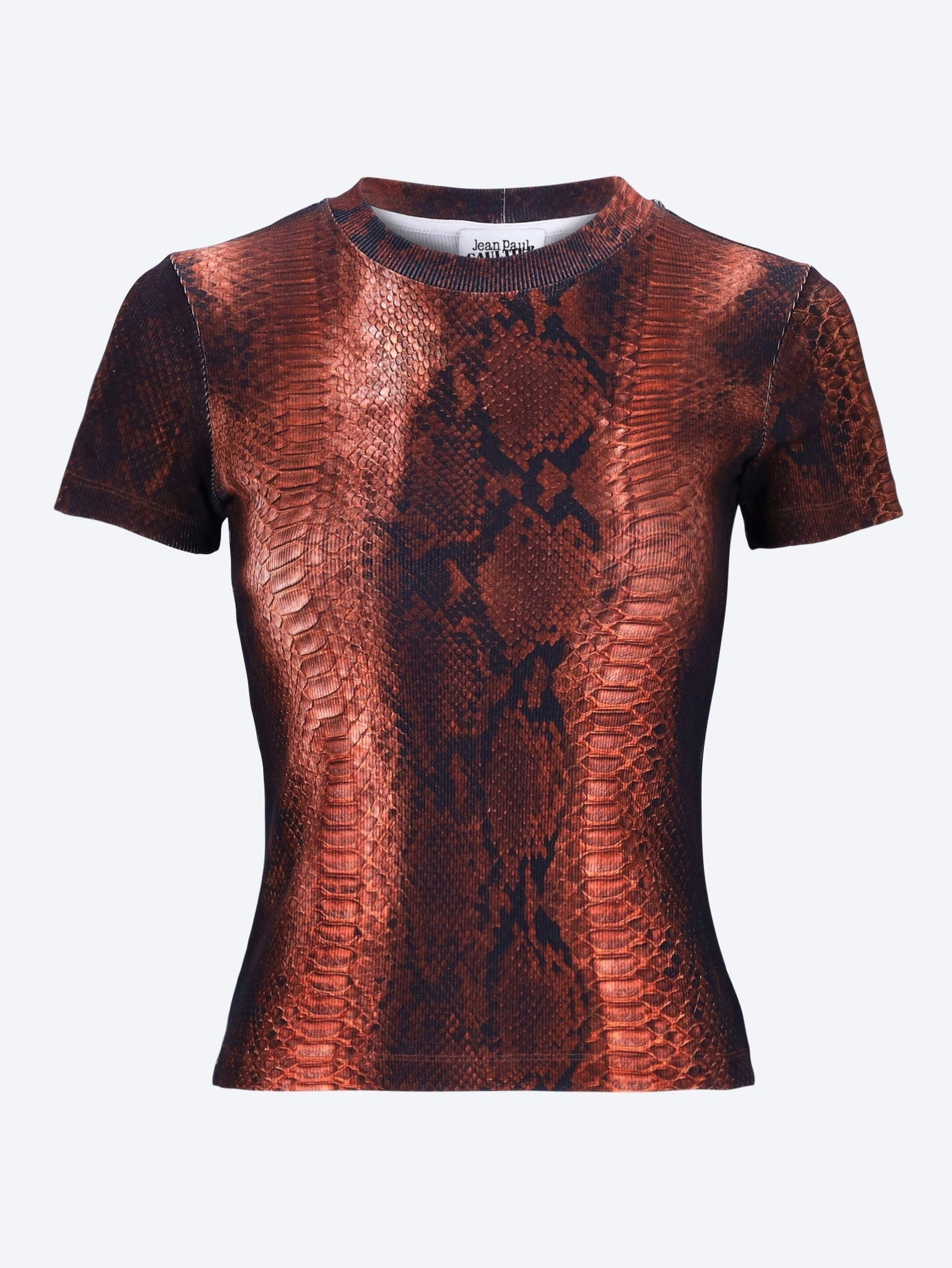 JEAN PAUL Gaultier The python printed t - shirt