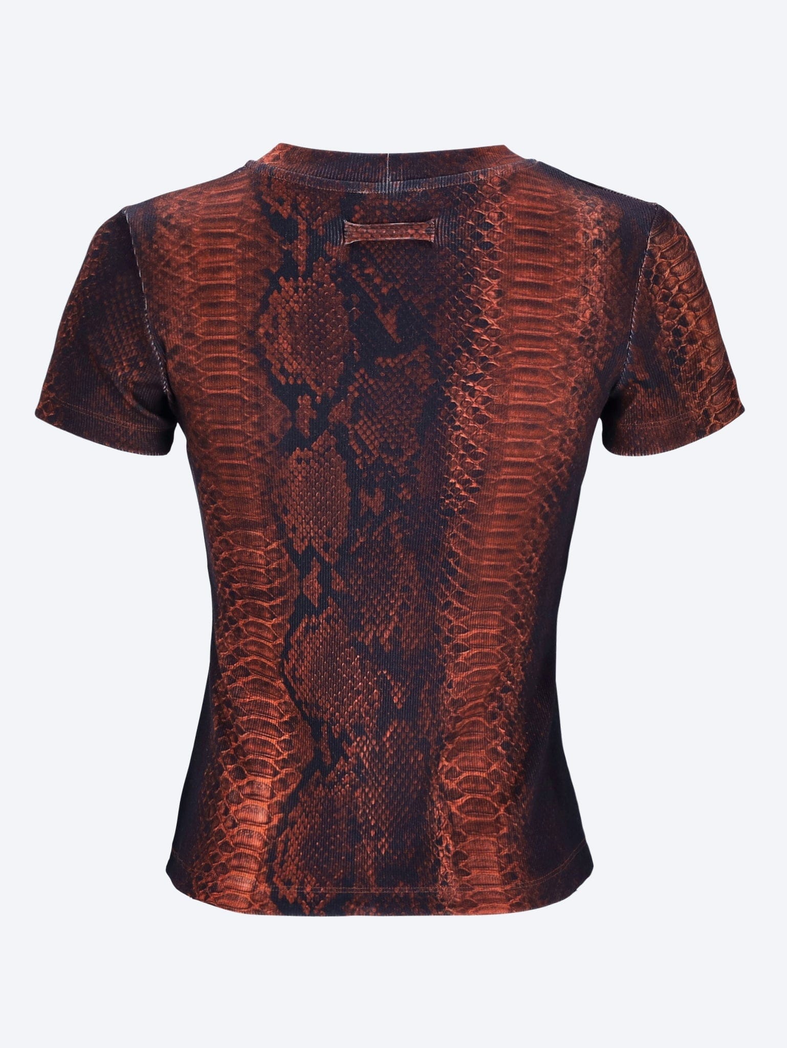 JEAN PAUL Gaultier The python printed t - shirt