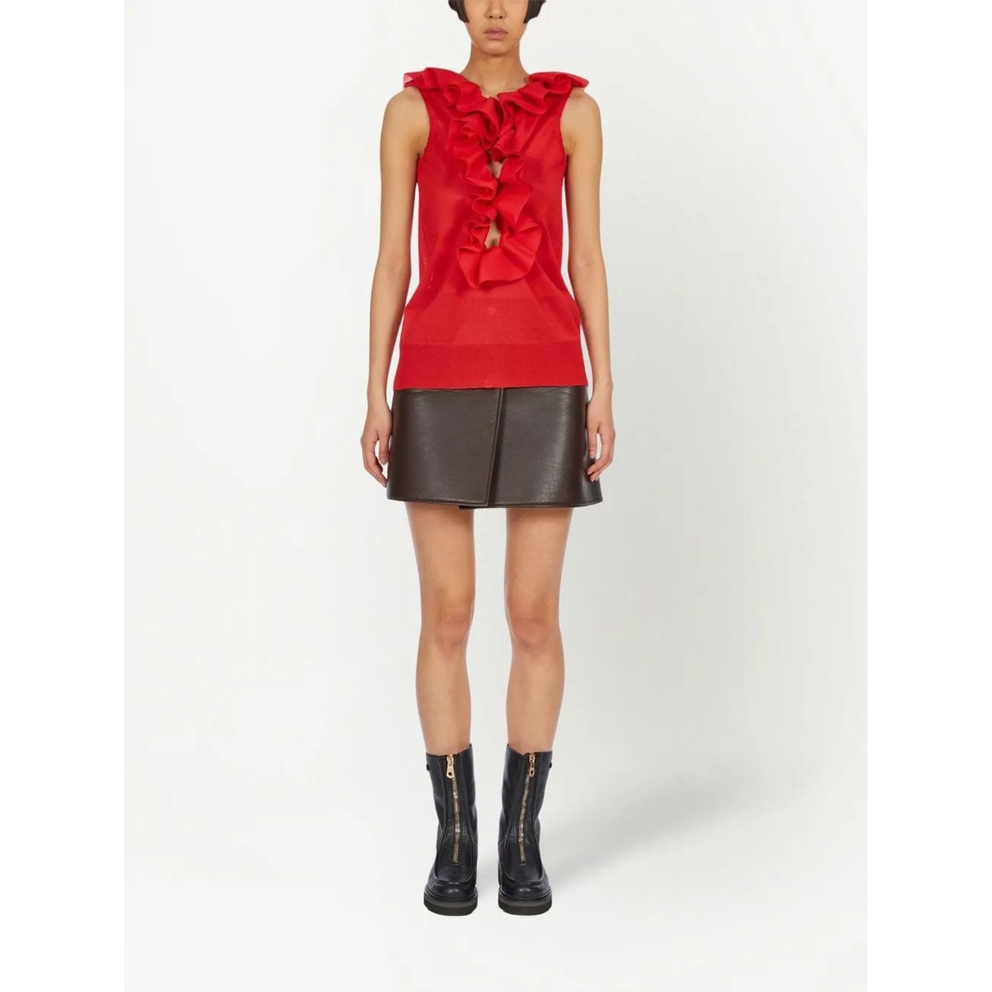 Ferragamo Without Sleeves Fantasy - Neck
