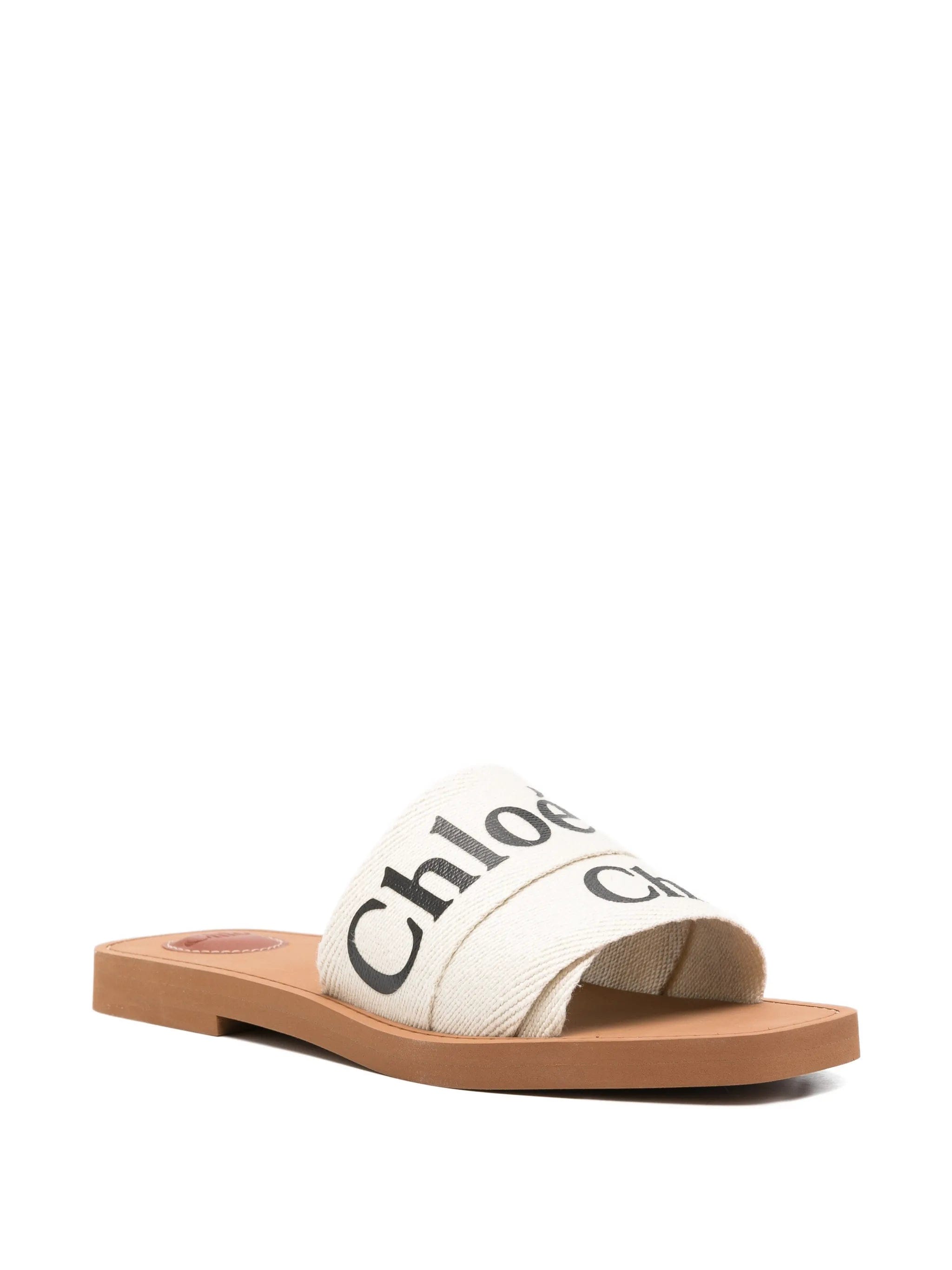 Chloé Woody logo - detail slides