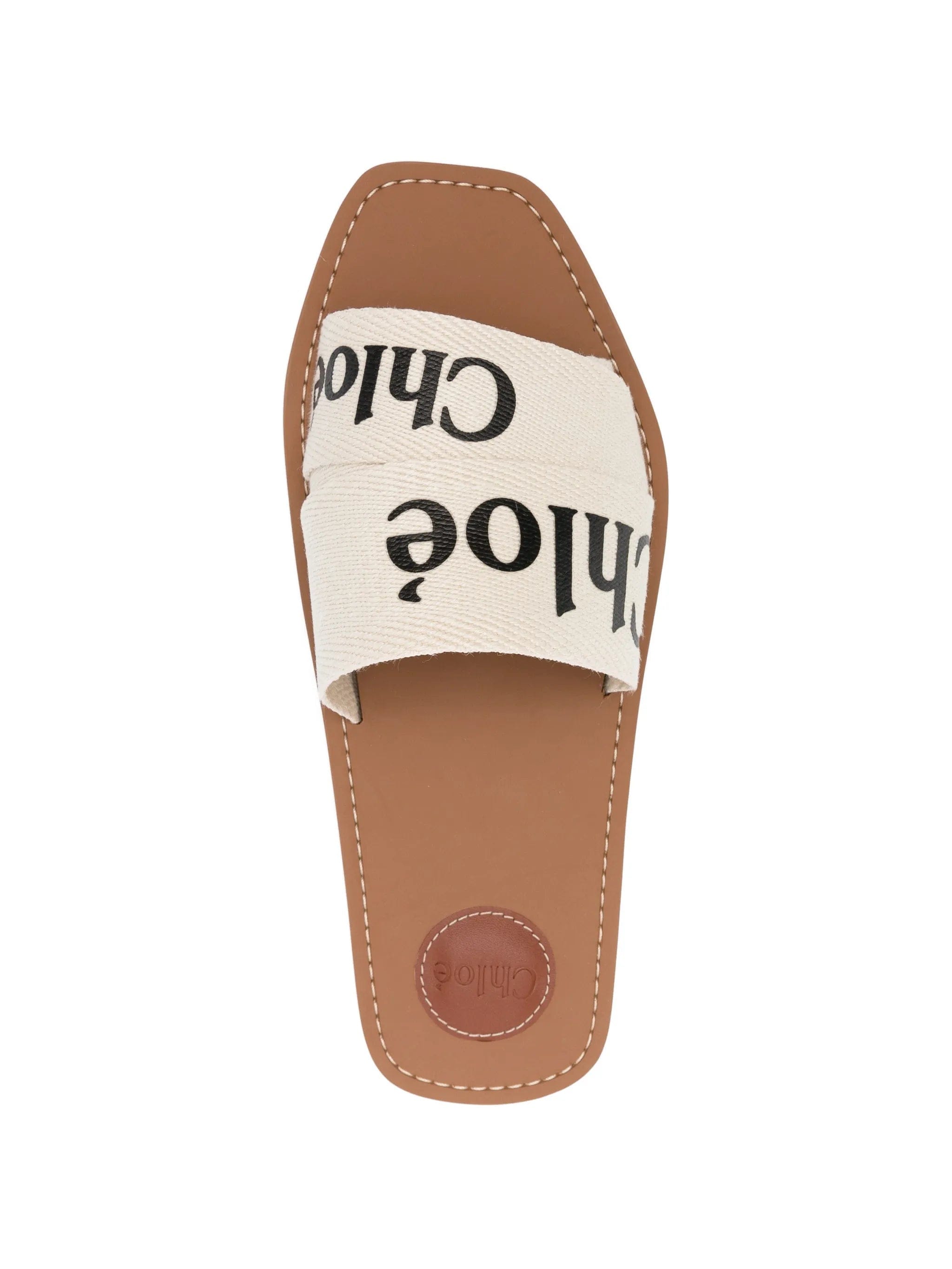Chloé Woody logo - detail slides