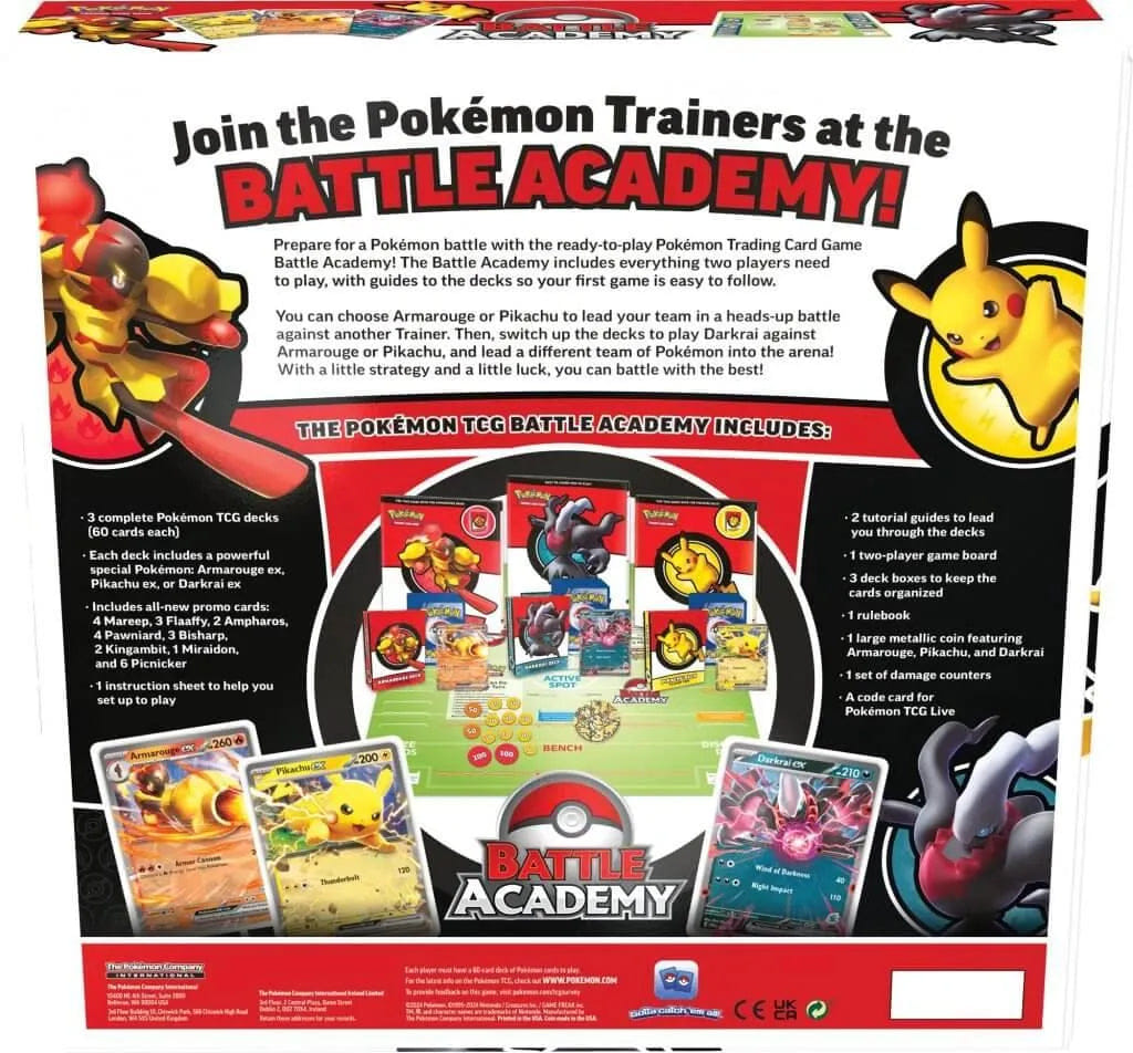 POKEMON TCG Battle Academy Board Game 2024